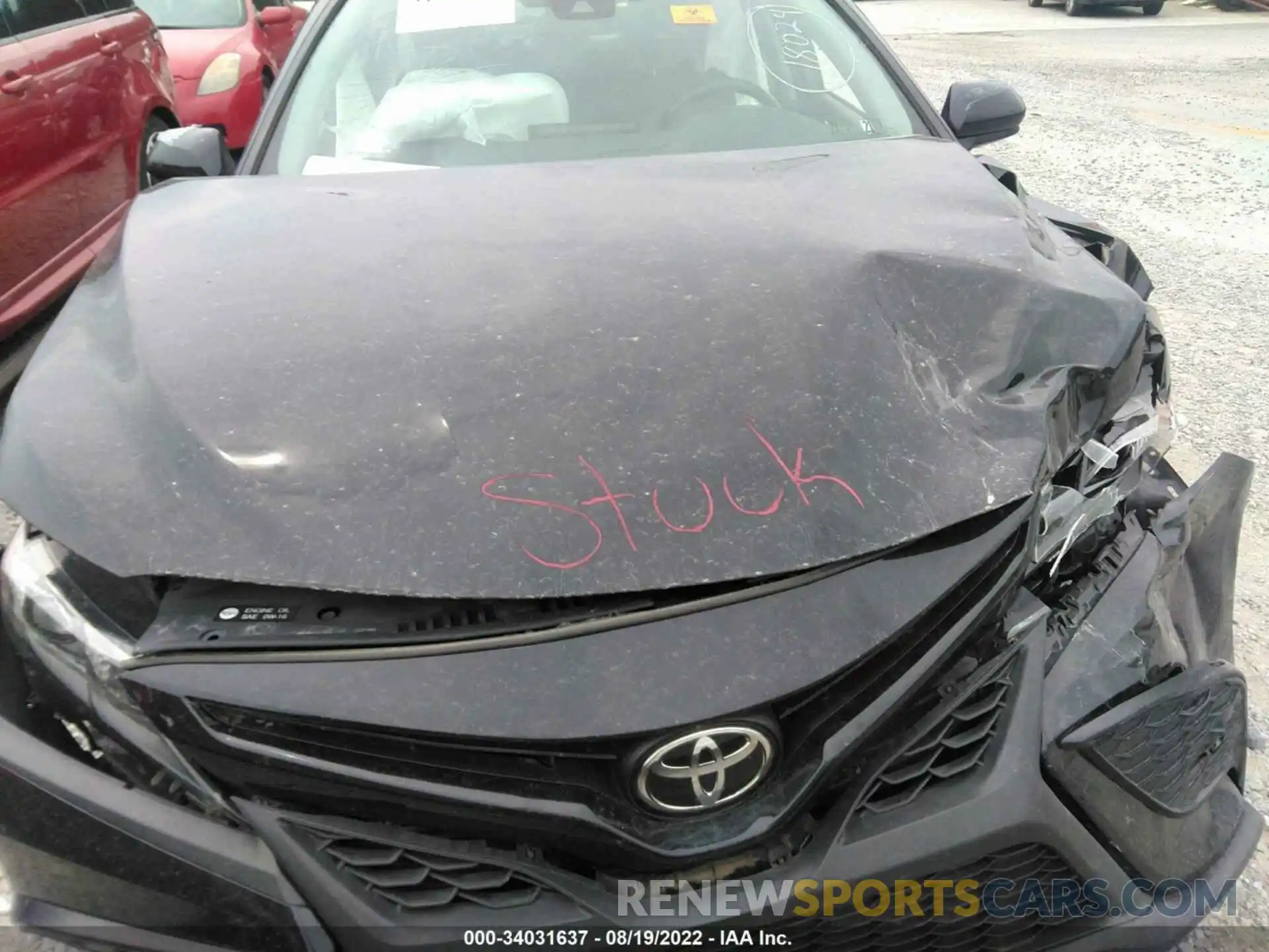 10 Photograph of a damaged car 4T1G11AK7MU522815 TOYOTA CAMRY 2021