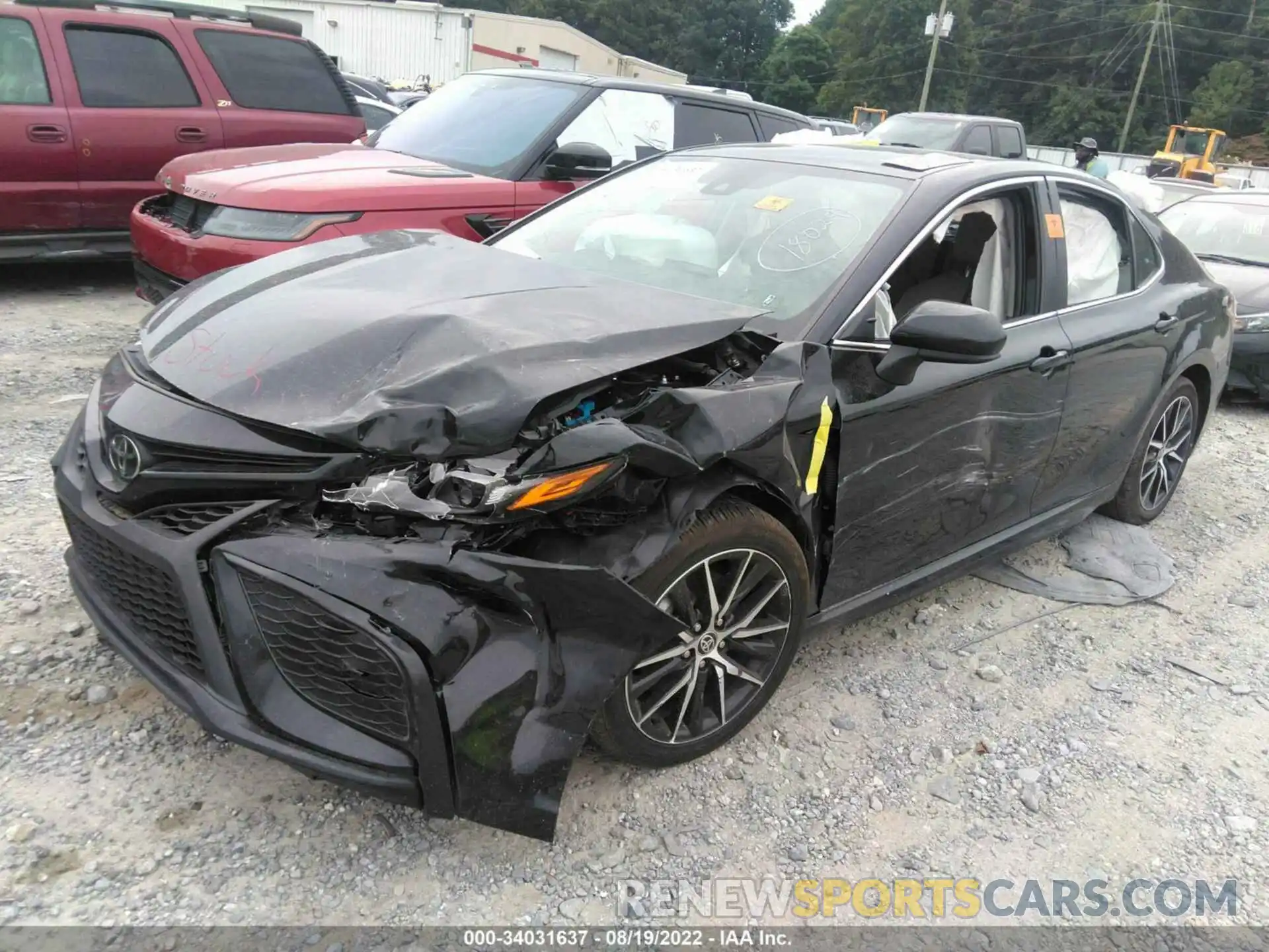 2 Photograph of a damaged car 4T1G11AK7MU522815 TOYOTA CAMRY 2021