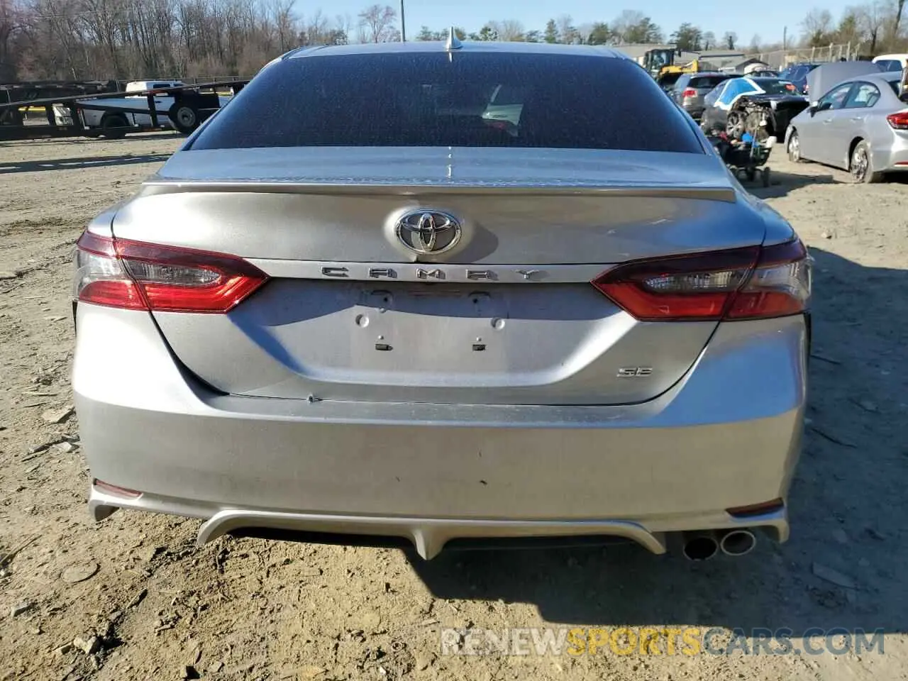 6 Photograph of a damaged car 4T1G11AK7MU523267 TOYOTA CAMRY 2021