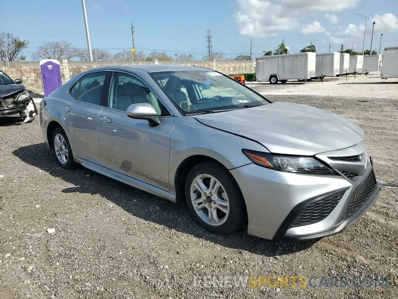 4 Photograph of a damaged car 4T1G11AK7MU523415 TOYOTA CAMRY 2021