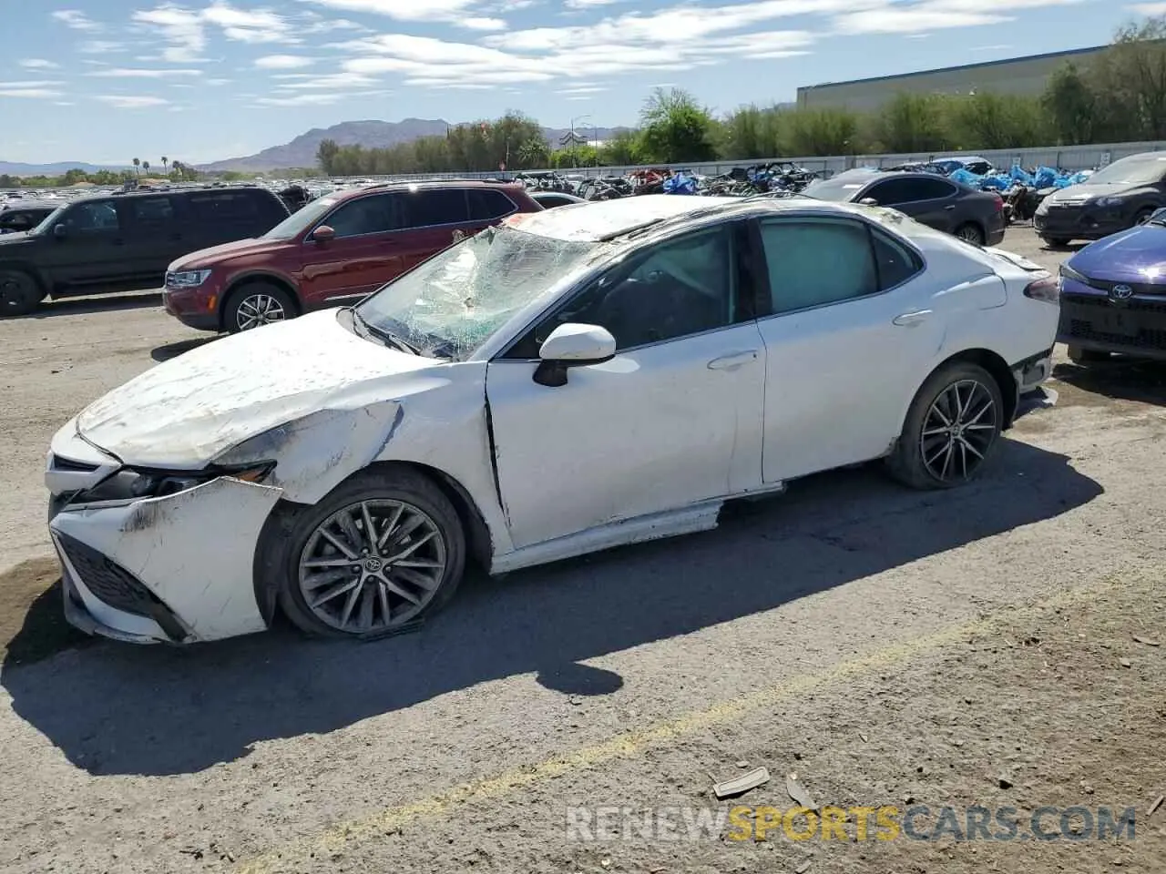 1 Photograph of a damaged car 4T1G11AK7MU524399 TOYOTA CAMRY 2021