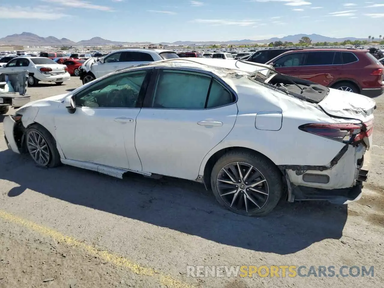 2 Photograph of a damaged car 4T1G11AK7MU524399 TOYOTA CAMRY 2021