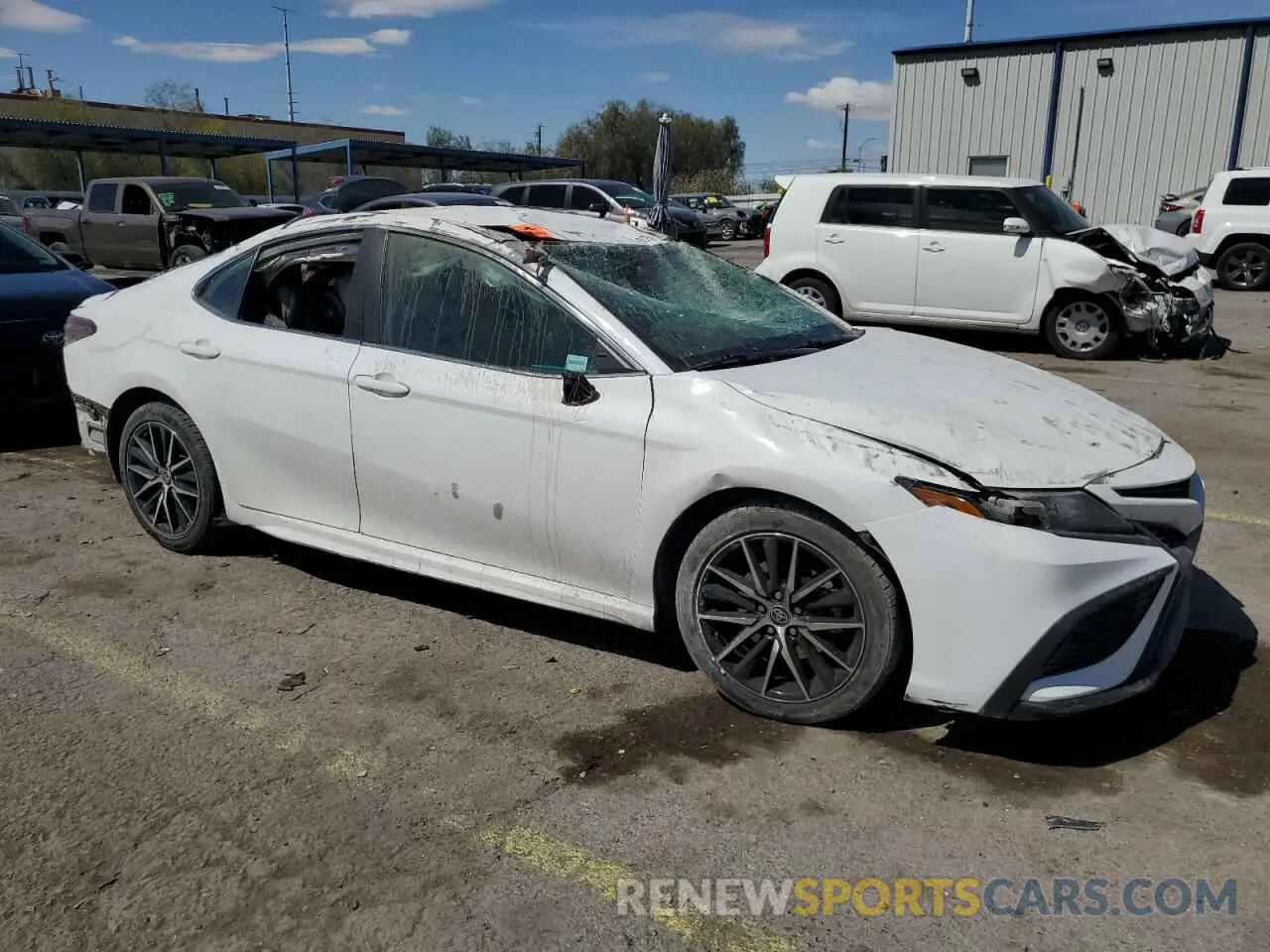4 Photograph of a damaged car 4T1G11AK7MU524399 TOYOTA CAMRY 2021