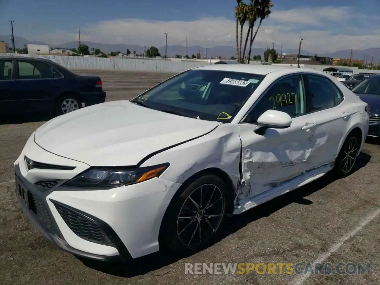 2 Photograph of a damaged car 4T1G11AK7MU532261 TOYOTA CAMRY 2021