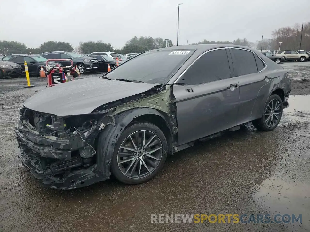 1 Photograph of a damaged car 4T1G11AK7MU532874 TOYOTA CAMRY 2021