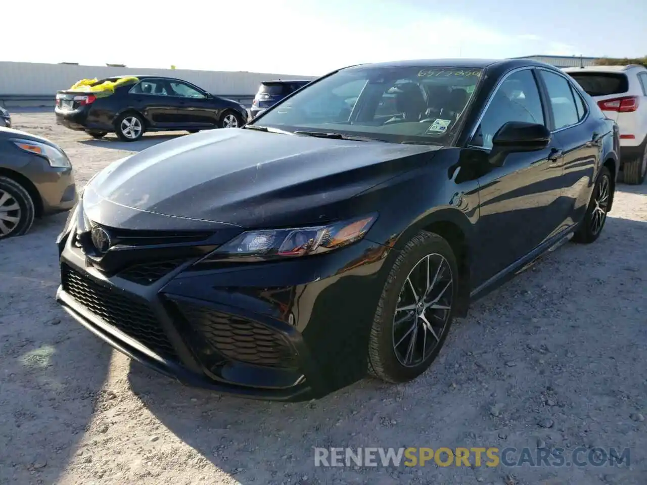 2 Photograph of a damaged car 4T1G11AK7MU539274 TOYOTA CAMRY 2021