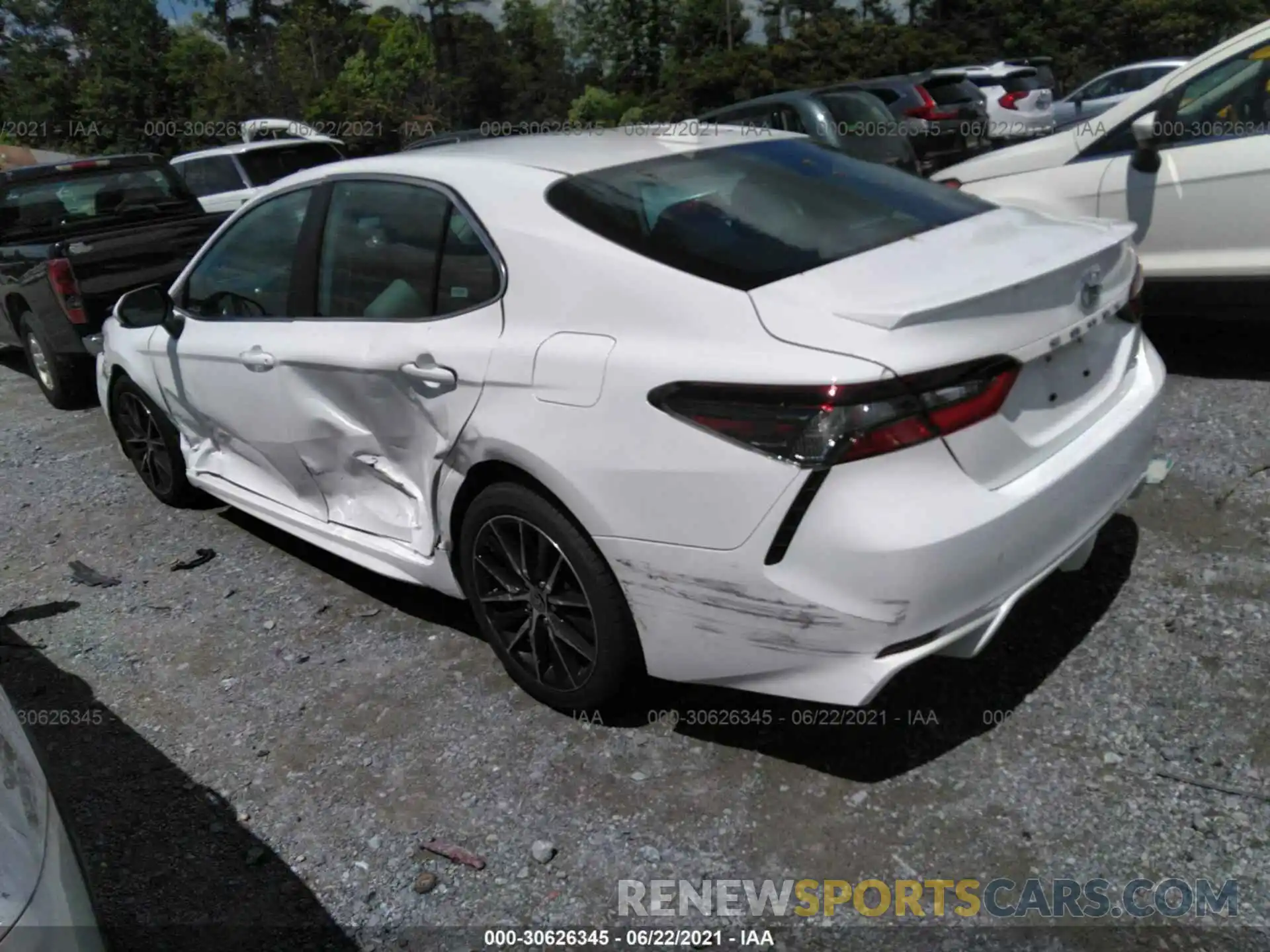 3 Photograph of a damaged car 4T1G11AK7MU543423 TOYOTA CAMRY 2021