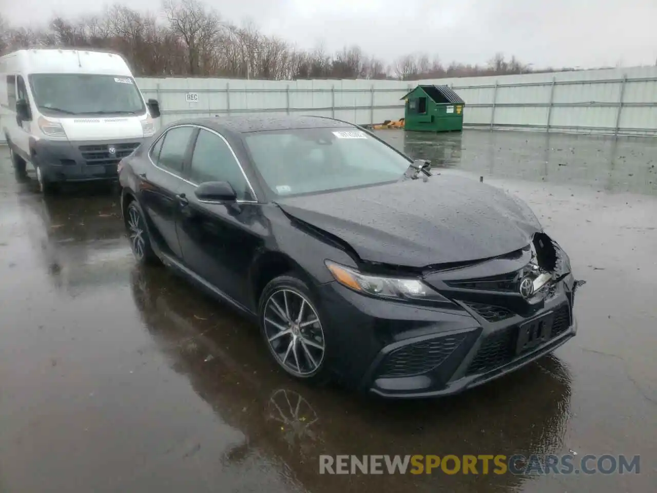 1 Photograph of a damaged car 4T1G11AK7MU545267 TOYOTA CAMRY 2021