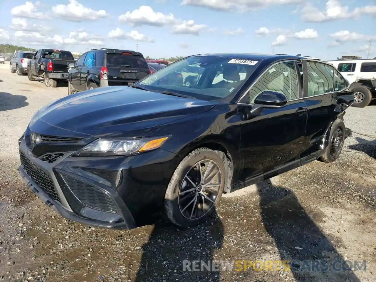 1 Photograph of a damaged car 4T1G11AK7MU545429 TOYOTA CAMRY 2021