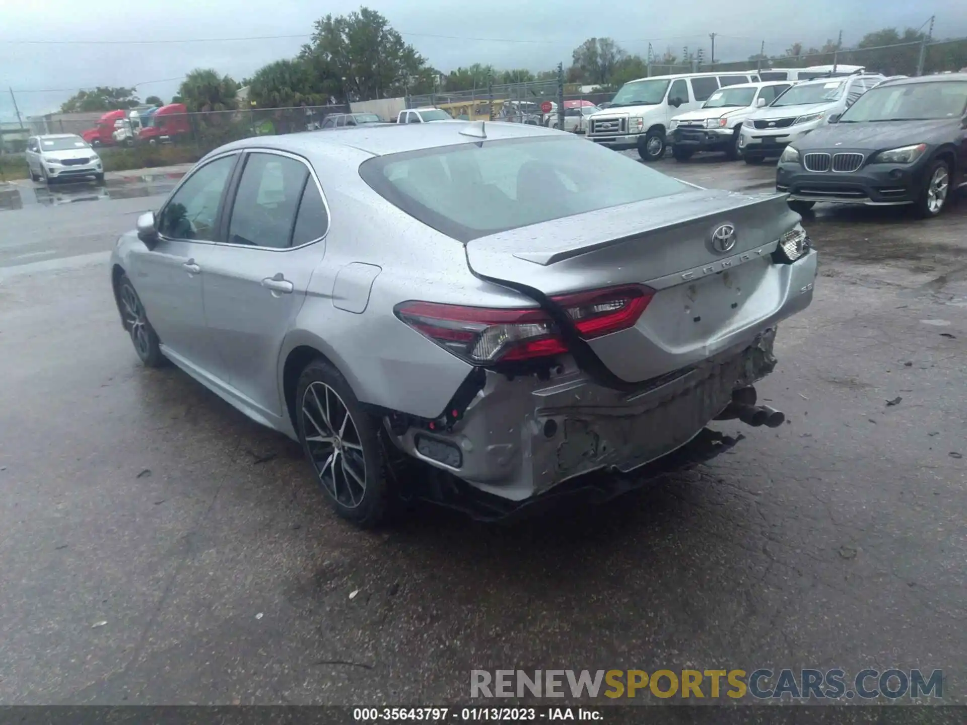 3 Photograph of a damaged car 4T1G11AK7MU552185 TOYOTA CAMRY 2021