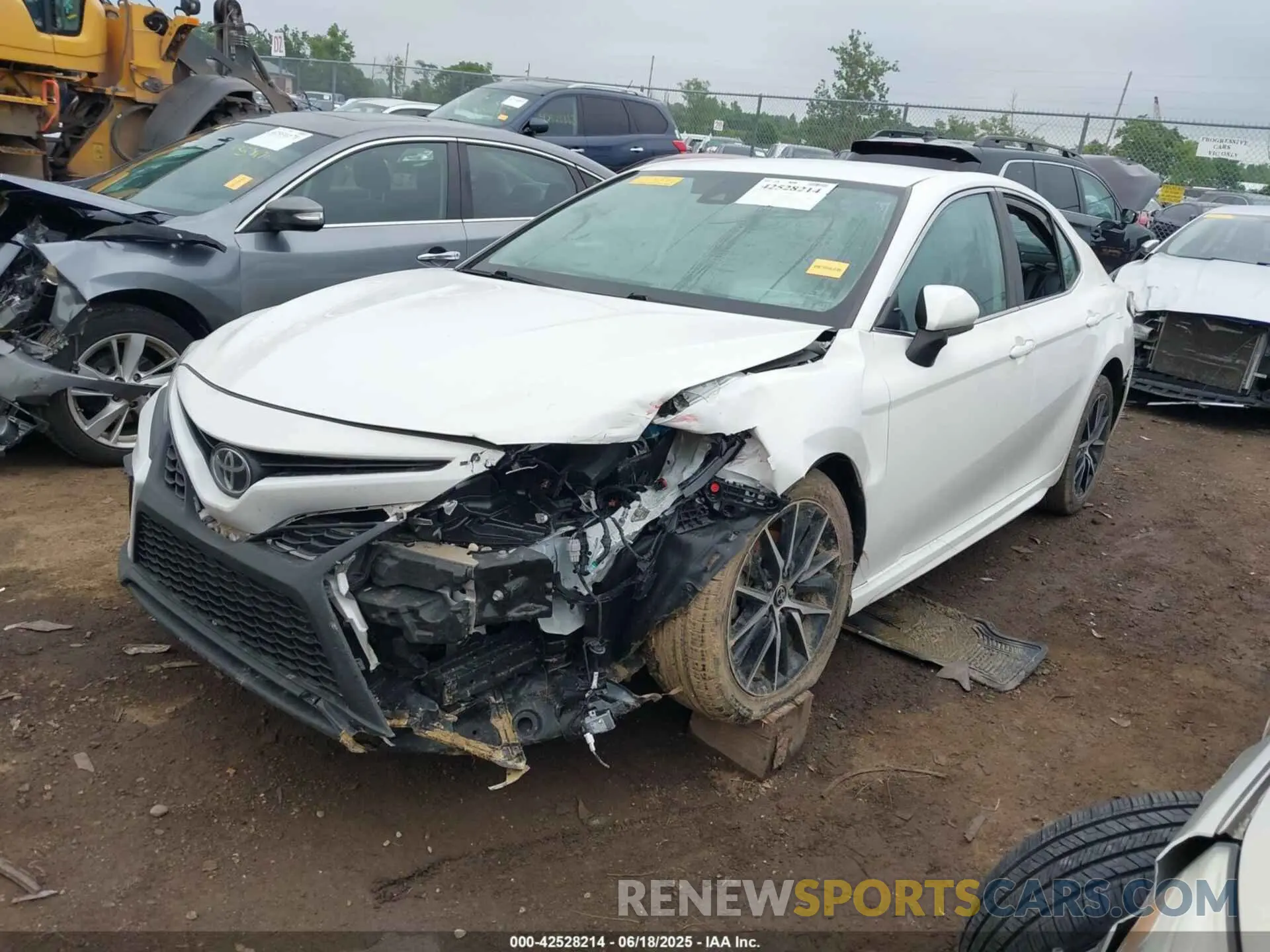 2 Photograph of a damaged car 4T1G11AK7MU559346 TOYOTA CAMRY 2021