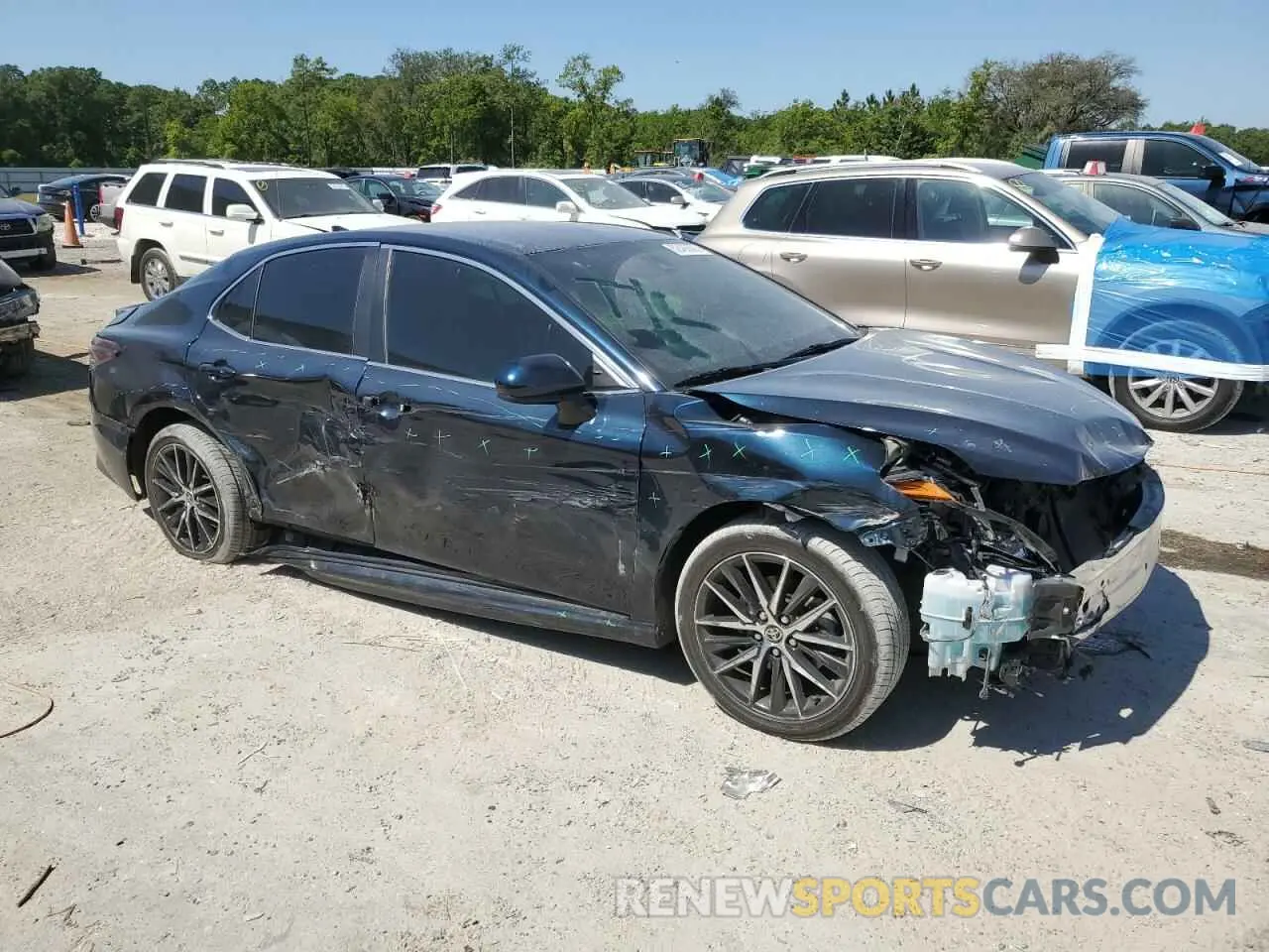 4 Photograph of a damaged car 4T1G11AK7MU561792 TOYOTA CAMRY 2021