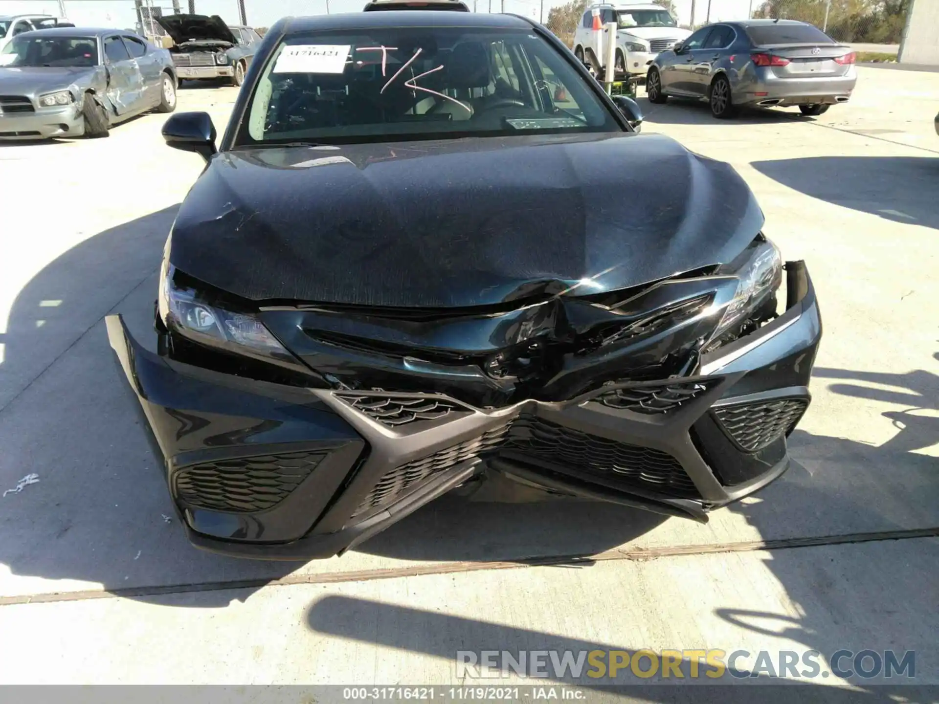 6 Photograph of a damaged car 4T1G11AK7MU564689 TOYOTA CAMRY 2021