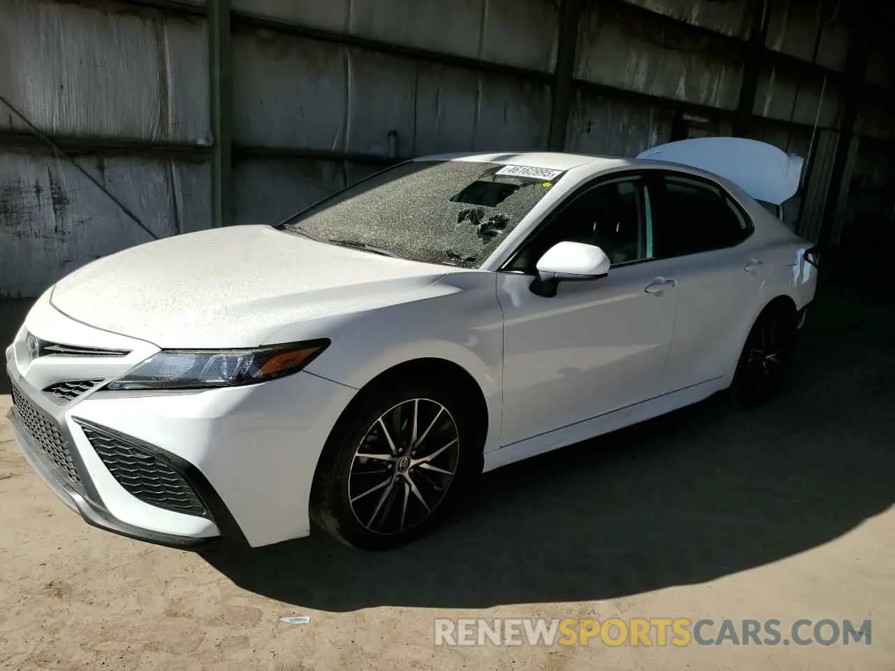 1 Photograph of a damaged car 4T1G11AK7MU590970 TOYOTA CAMRY 2021