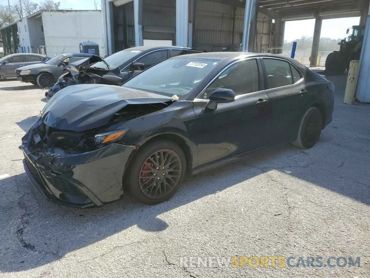1 Photograph of a damaged car 4T1G11AK7MU592833 TOYOTA CAMRY 2021