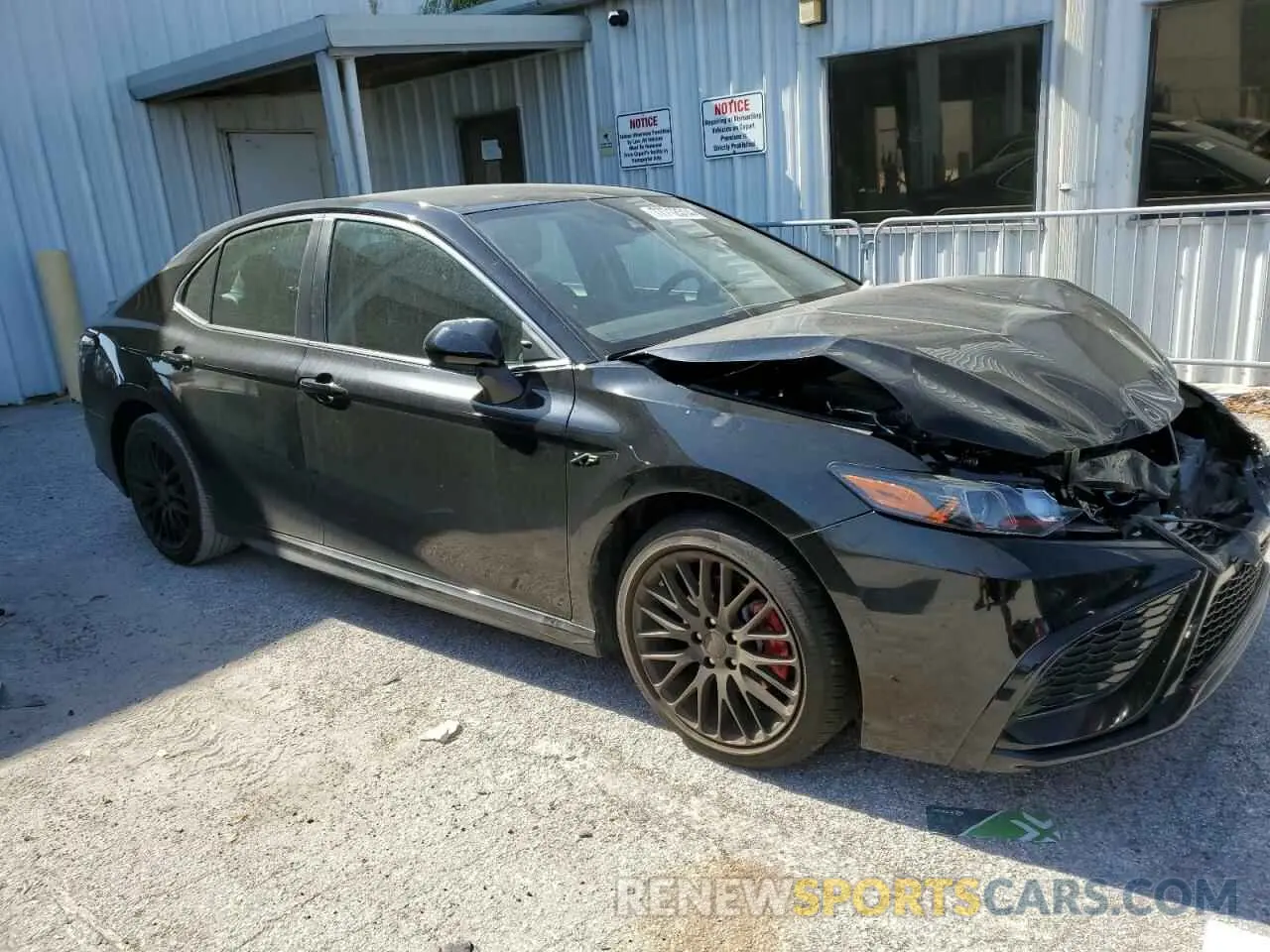4 Photograph of a damaged car 4T1G11AK7MU592833 TOYOTA CAMRY 2021