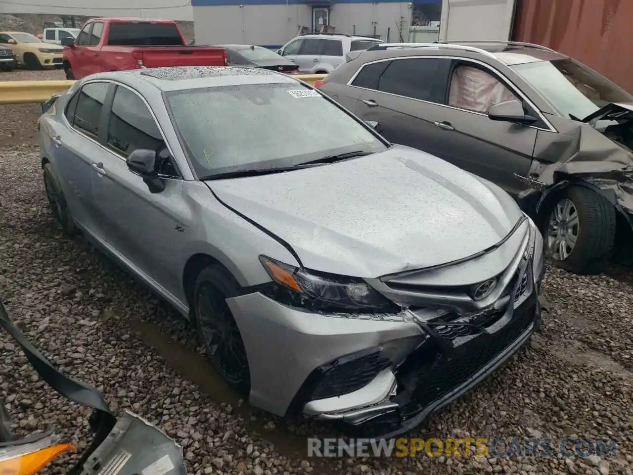 1 Photograph of a damaged car 4T1G11AK7MU595375 TOYOTA CAMRY 2021