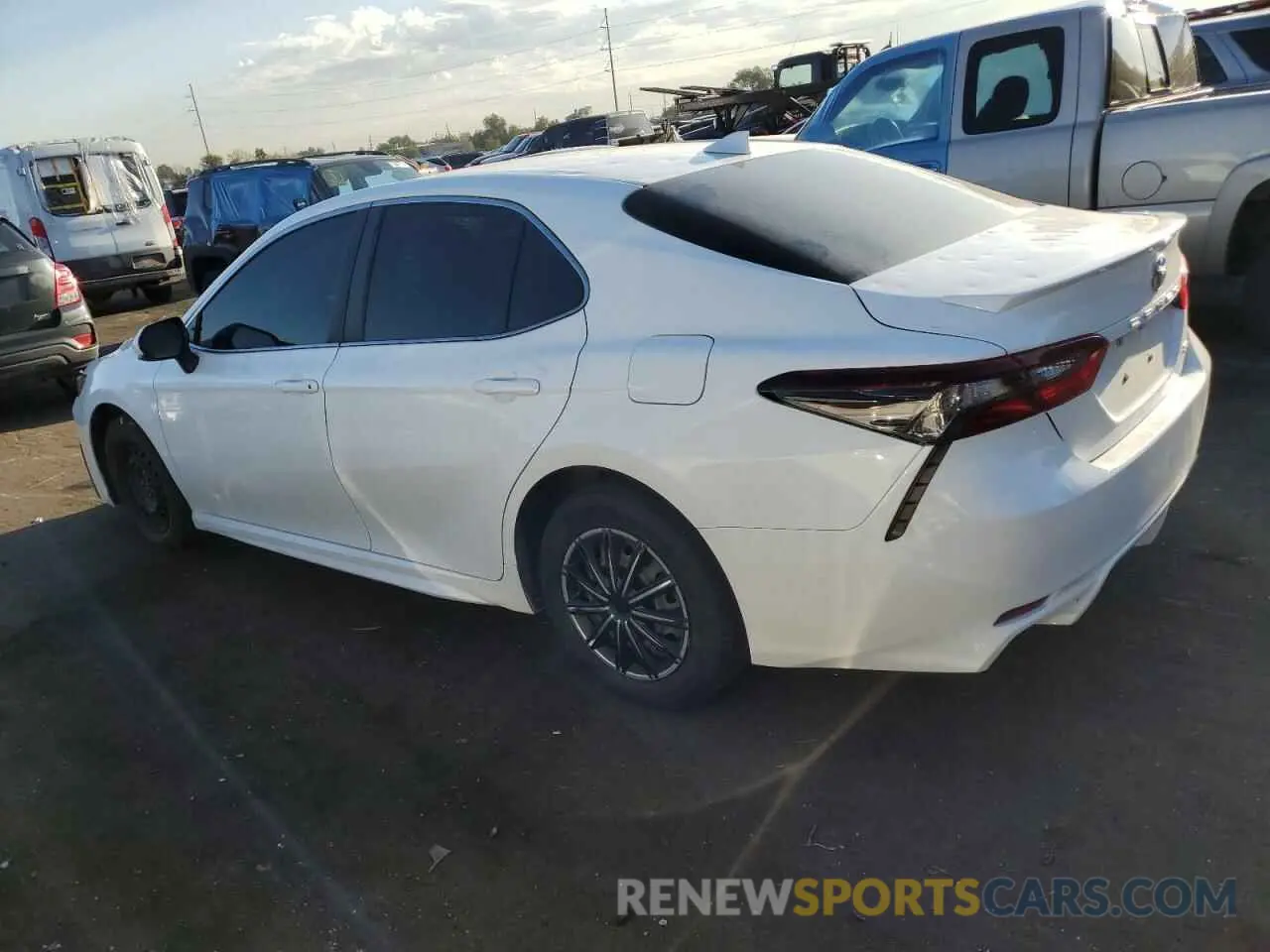 2 Photograph of a damaged car 4T1G11AK7MU600574 TOYOTA CAMRY 2021