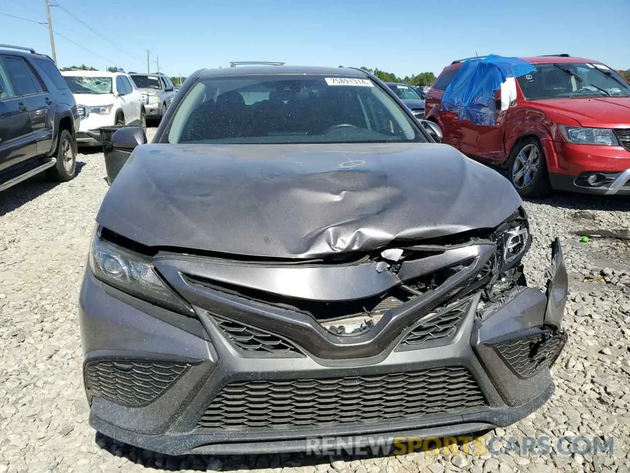 5 Photograph of a damaged car 4T1G11AK7MU608139 TOYOTA CAMRY 2021