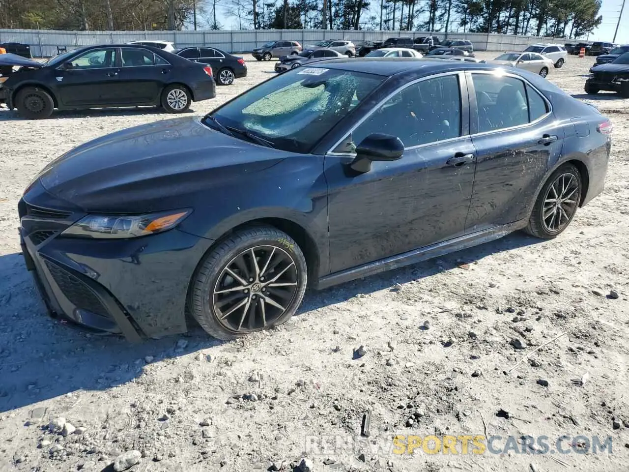 1 Photograph of a damaged car 4T1G11AK7MU608335 TOYOTA CAMRY 2021