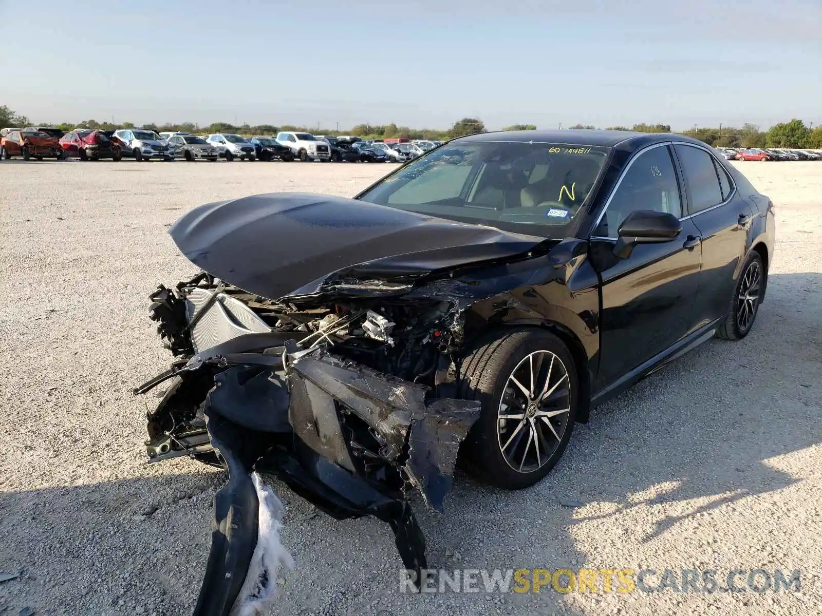 2 Photograph of a damaged car 4T1G11AK7MU612269 TOYOTA CAMRY 2021