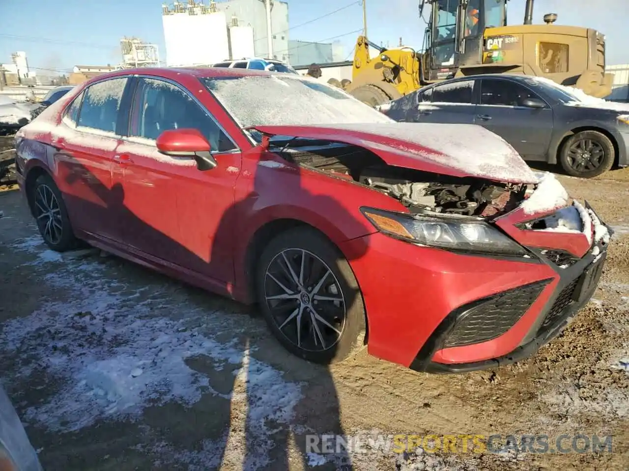 4 Photograph of a damaged car 4T1G11AK8MU413036 TOYOTA CAMRY 2021