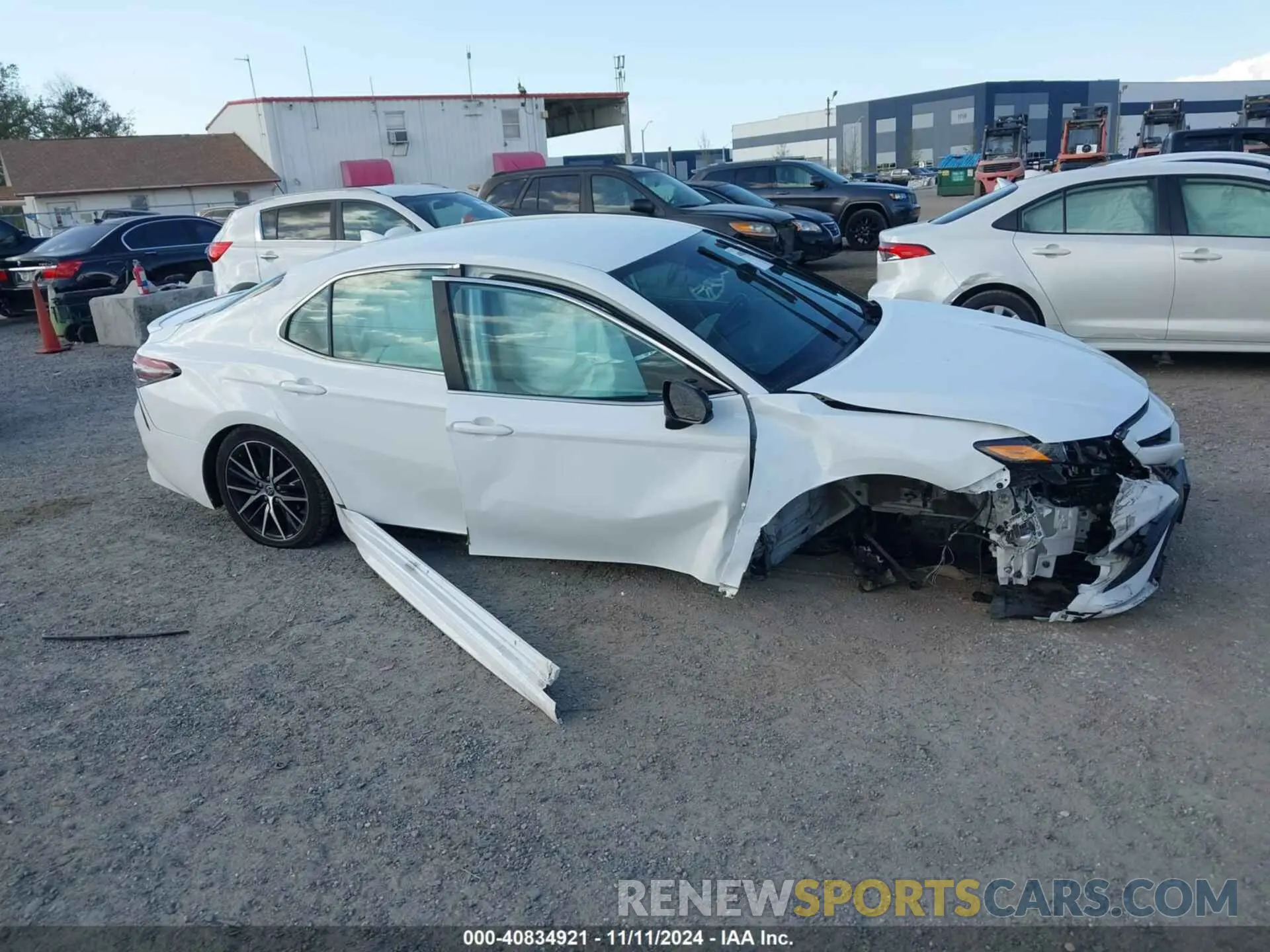 13 Photograph of a damaged car 4T1G11AK8MU415725 TOYOTA CAMRY 2021