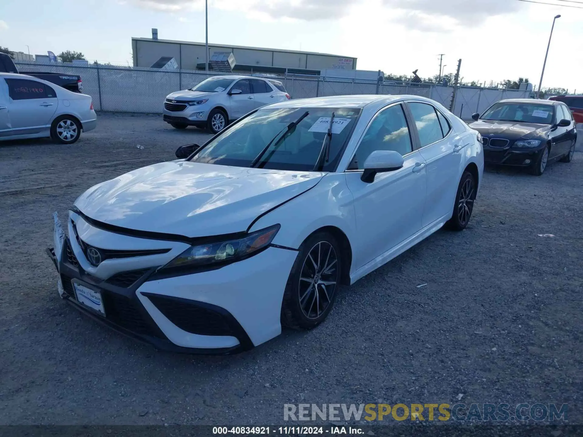 2 Photograph of a damaged car 4T1G11AK8MU415725 TOYOTA CAMRY 2021