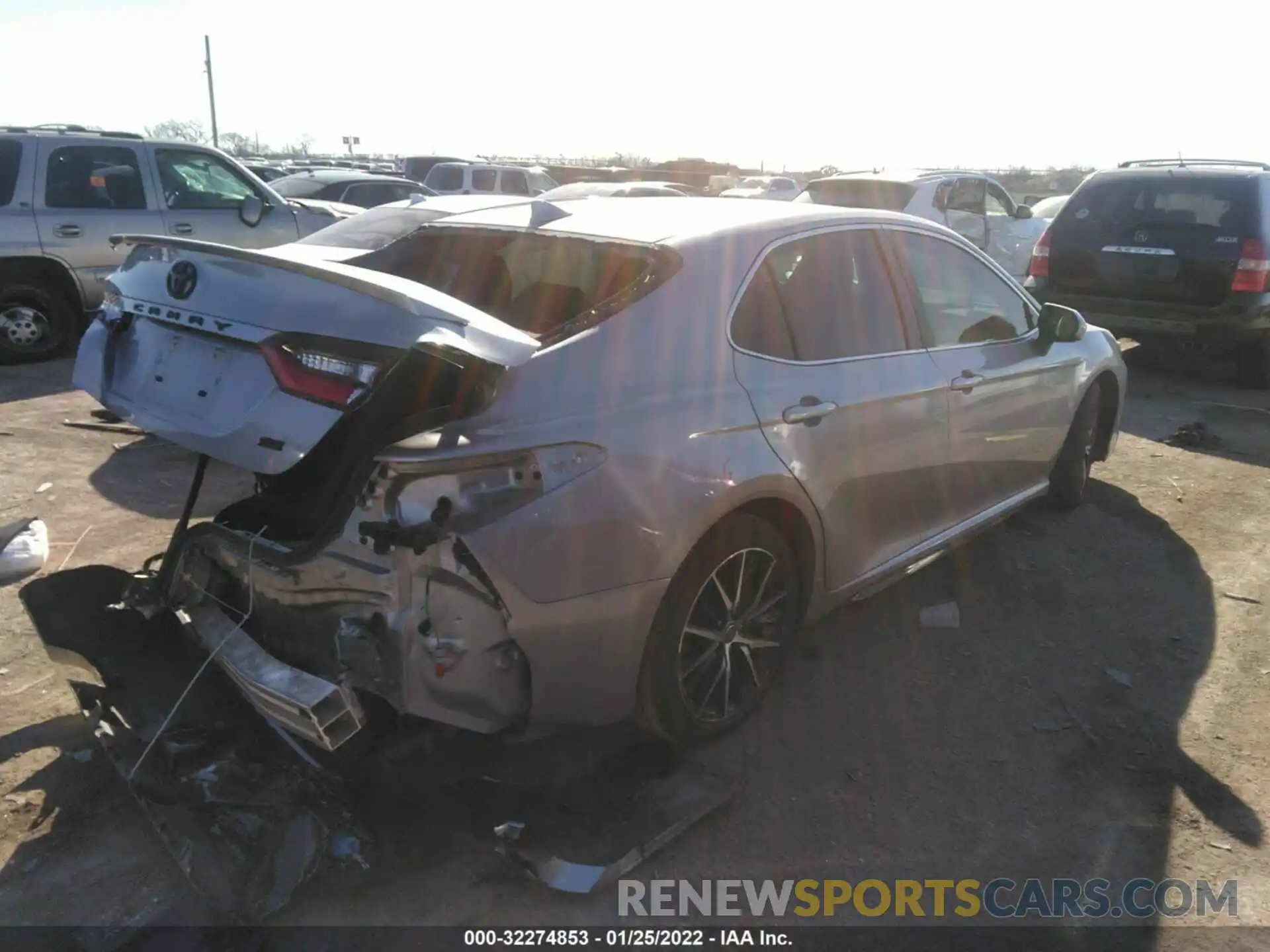 4 Photograph of a damaged car 4T1G11AK8MU421475 TOYOTA CAMRY 2021