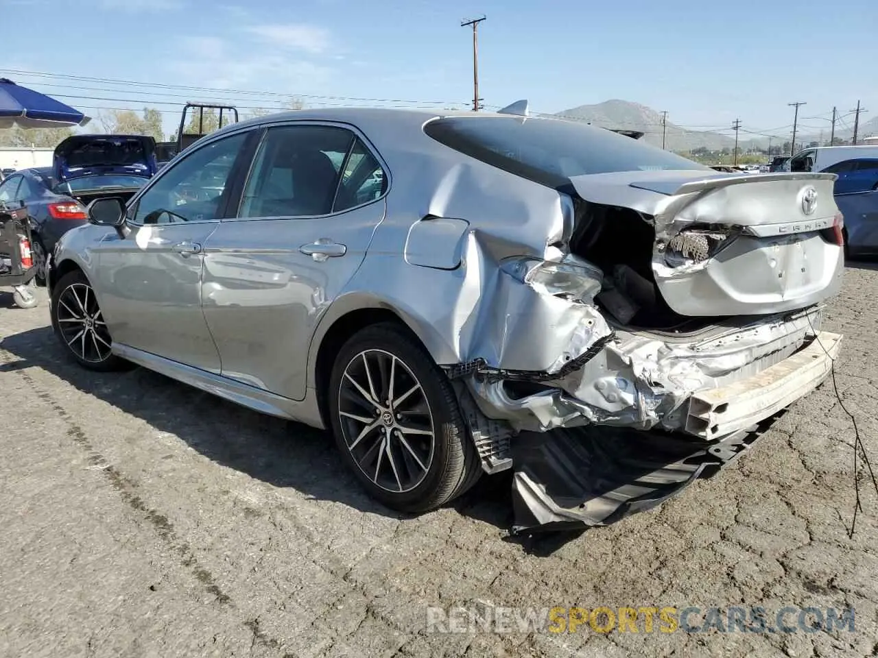 2 Photograph of a damaged car 4T1G11AK8MU425865 TOYOTA CAMRY 2021