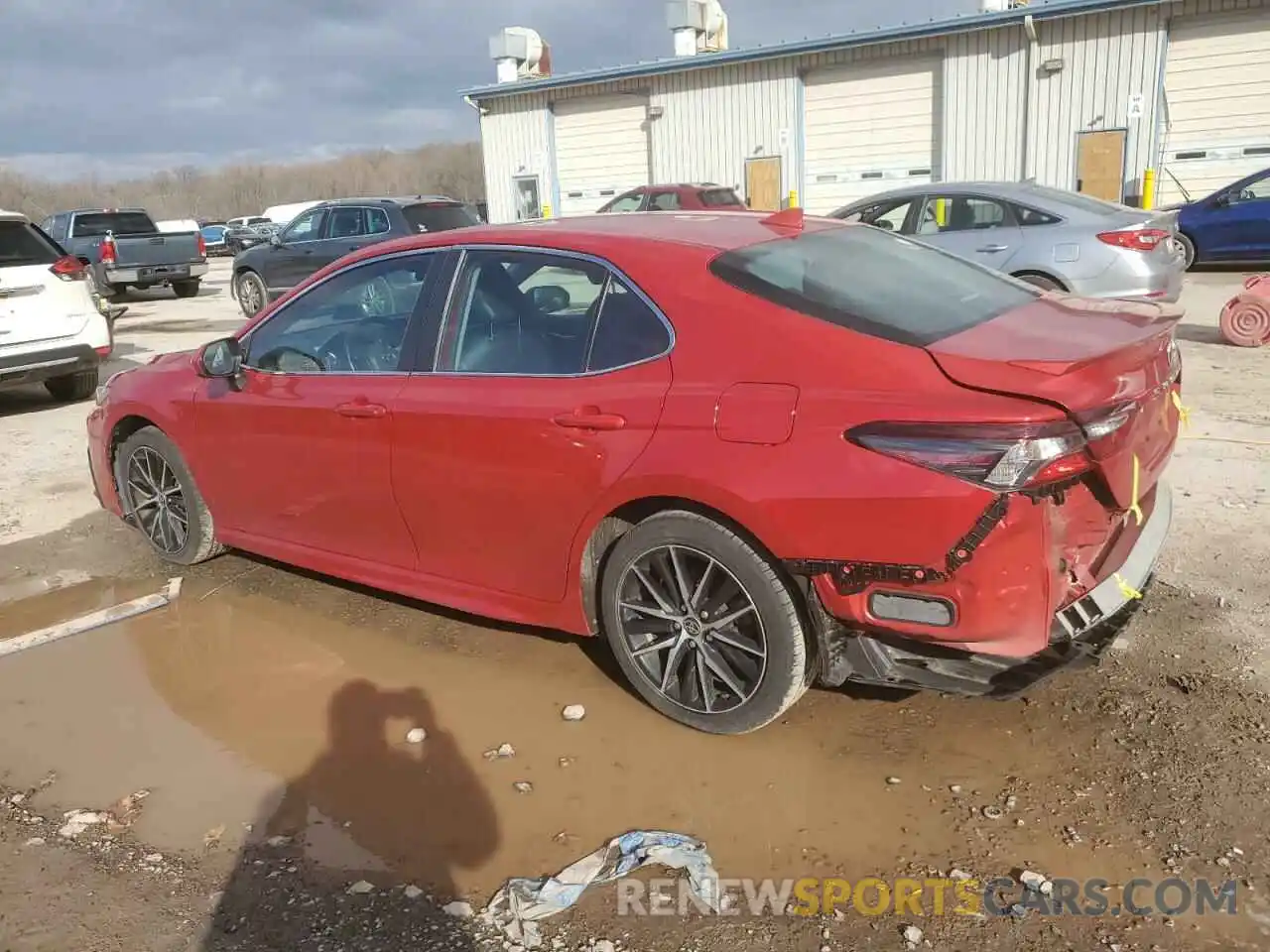 2 Photograph of a damaged car 4T1G11AK8MU427051 TOYOTA CAMRY 2021