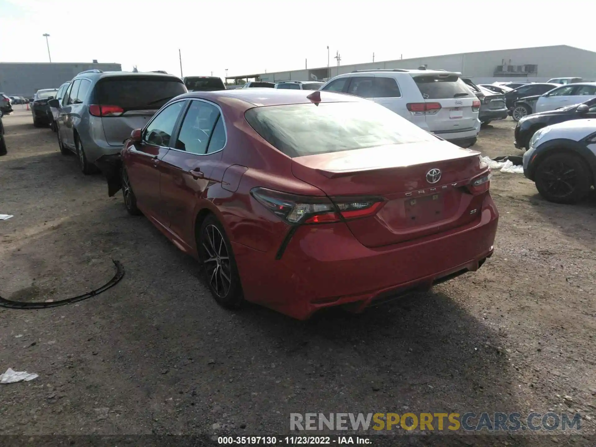 3 Photograph of a damaged car 4T1G11AK8MU428460 TOYOTA CAMRY 2021