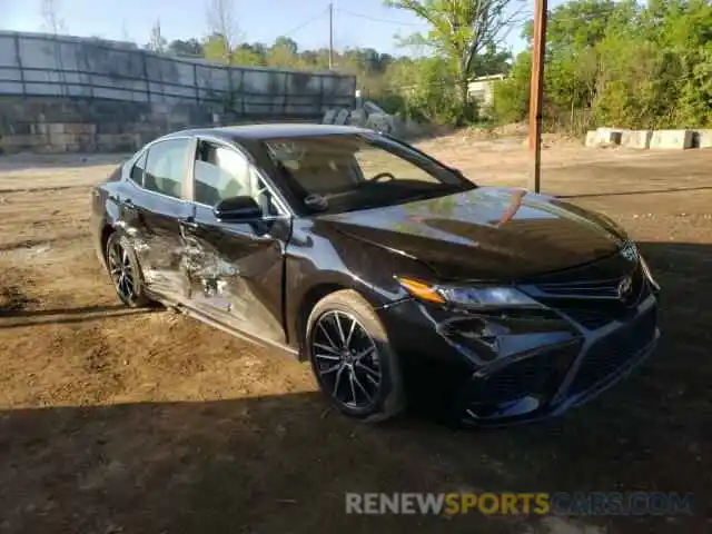 1 Photograph of a damaged car 4T1G11AK8MU428474 TOYOTA CAMRY 2021