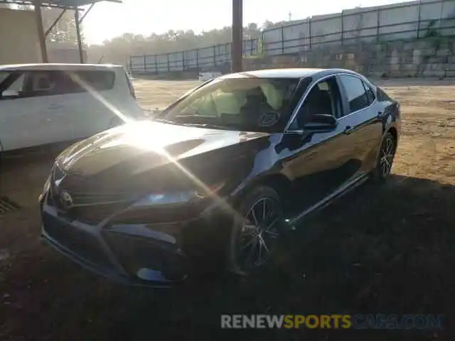 2 Photograph of a damaged car 4T1G11AK8MU428474 TOYOTA CAMRY 2021