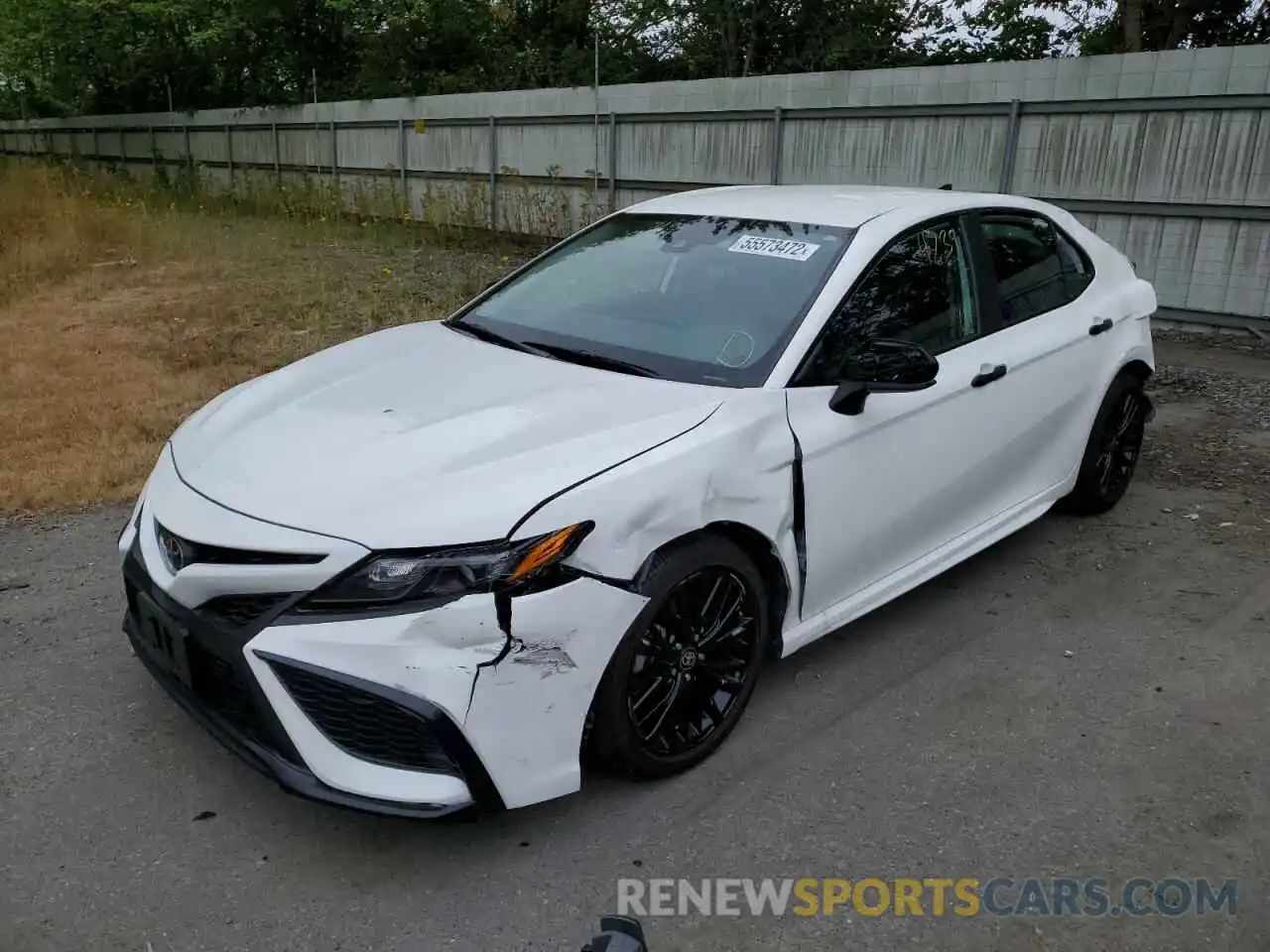 2 Photograph of a damaged car 4T1G11AK8MU433559 TOYOTA CAMRY 2021