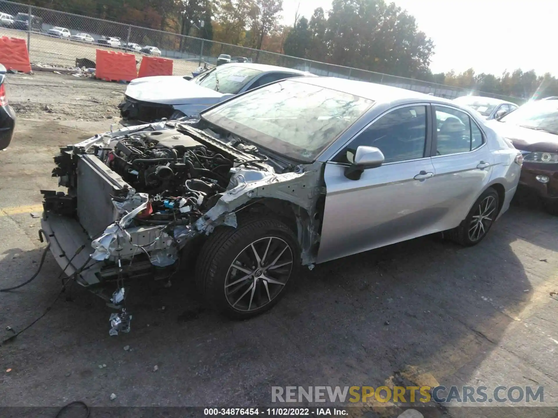 2 Photograph of a damaged car 4T1G11AK8MU436073 TOYOTA CAMRY 2021