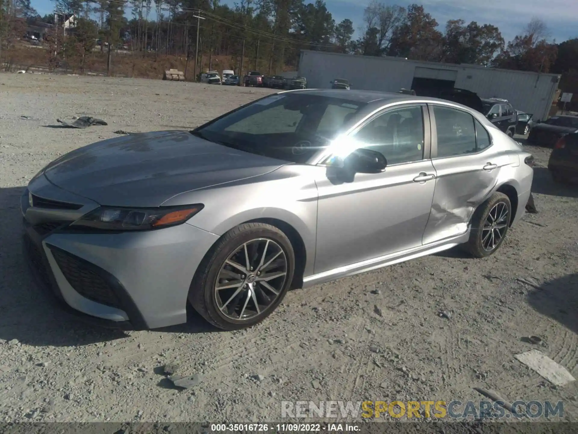 2 Photograph of a damaged car 4T1G11AK8MU443086 TOYOTA CAMRY 2021