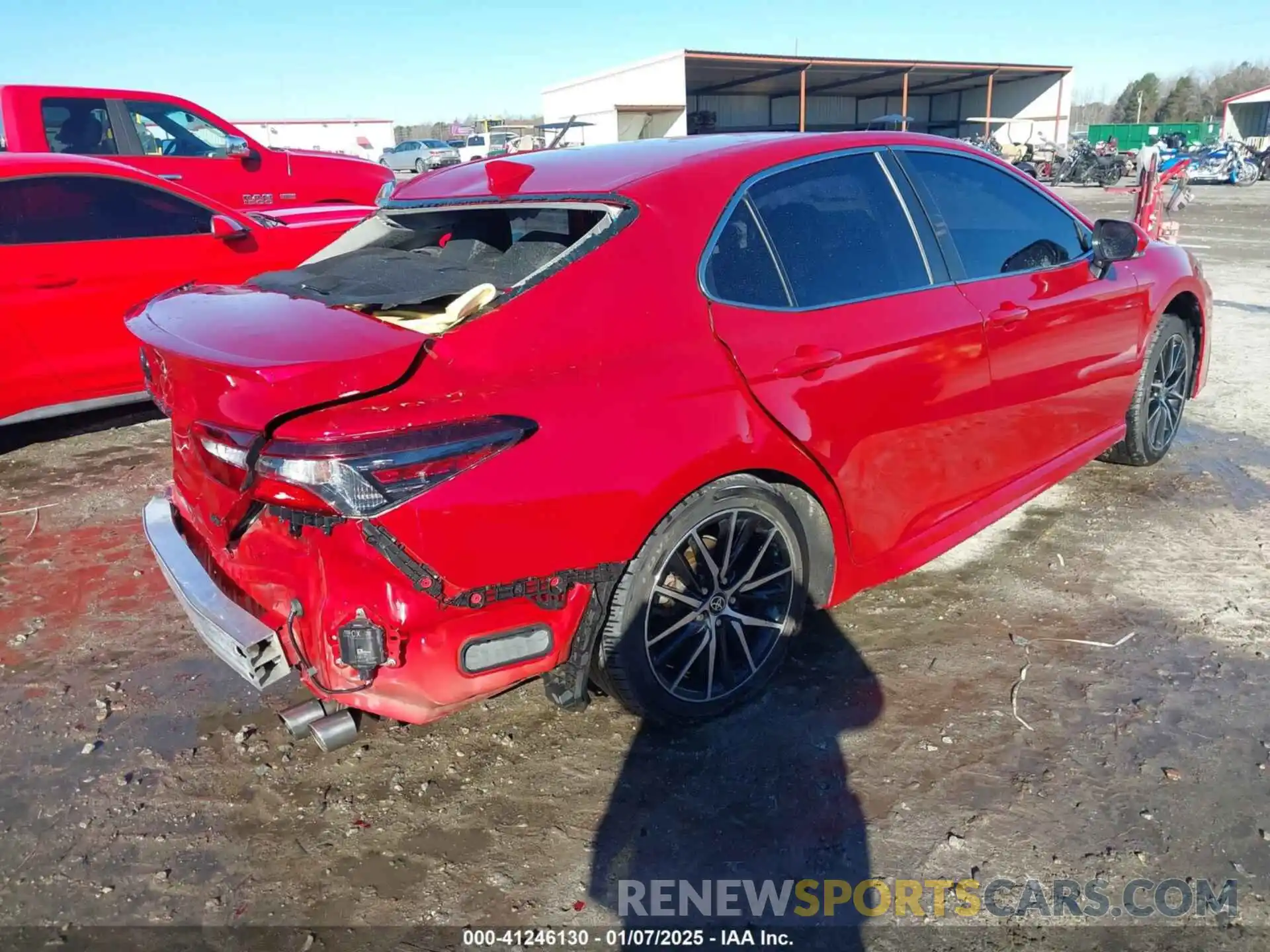 4 Photograph of a damaged car 4T1G11AK8MU446313 TOYOTA CAMRY 2021