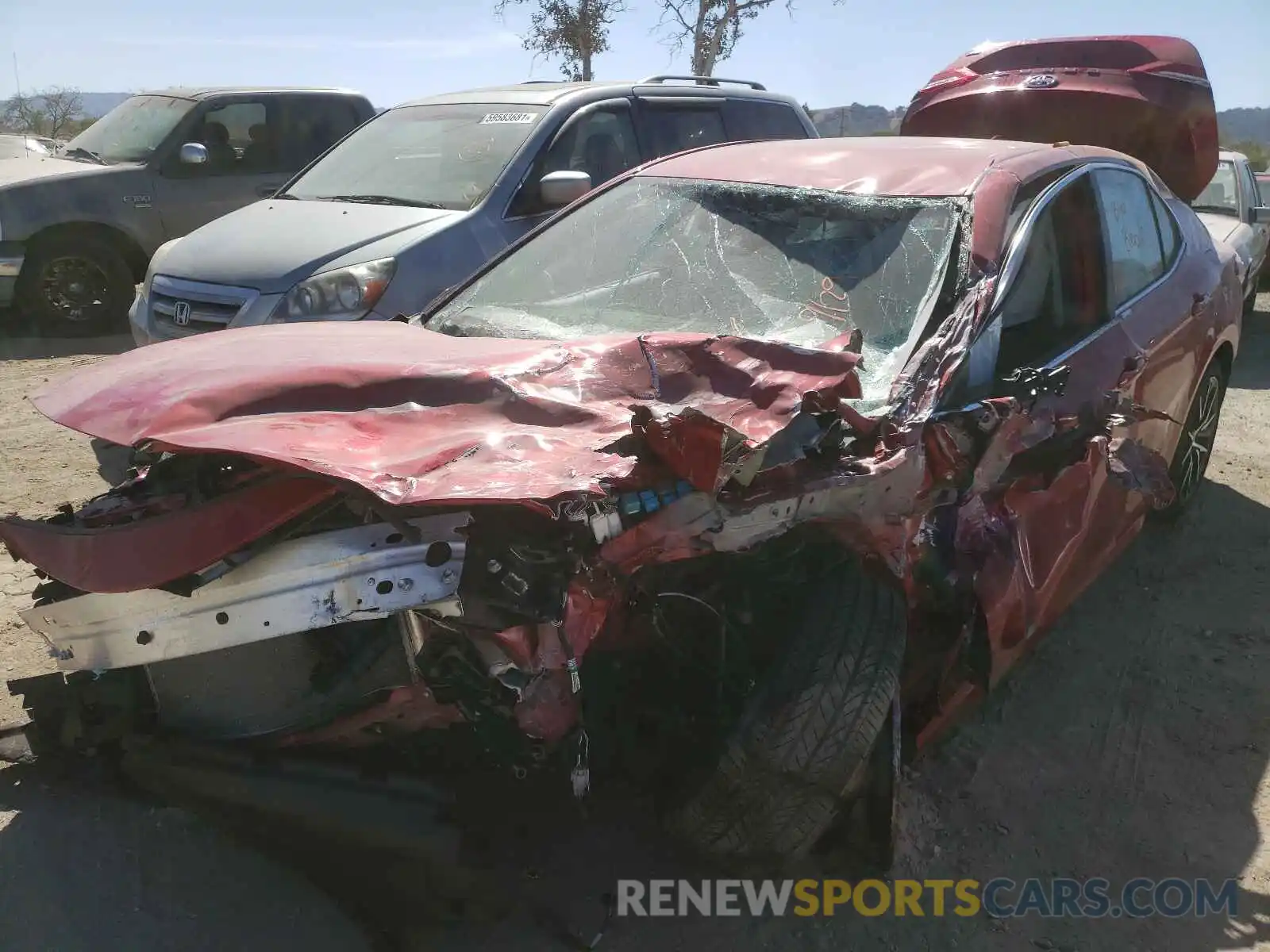 10 Photograph of a damaged car 4T1G11AK8MU457229 TOYOTA CAMRY 2021