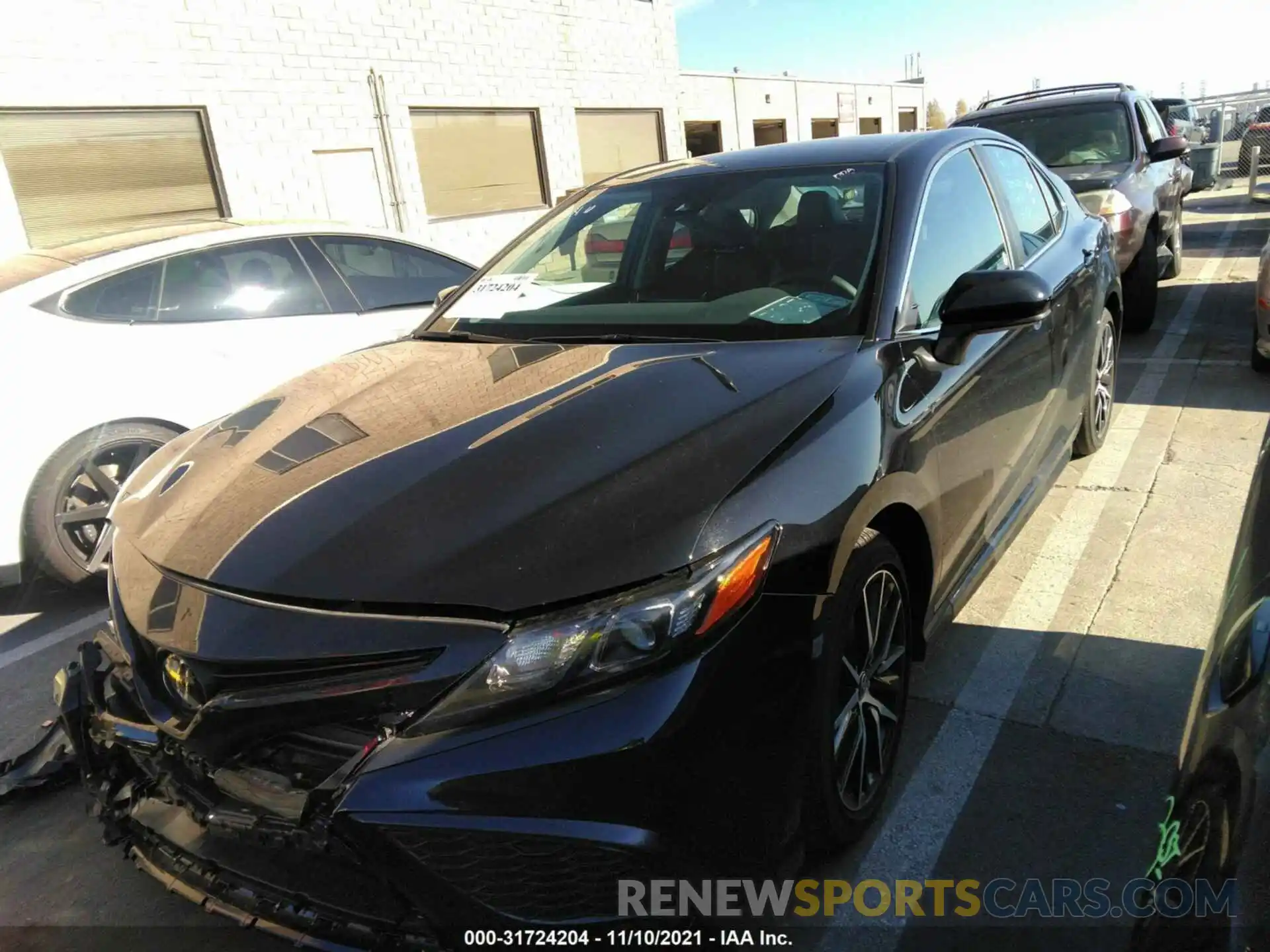 2 Photograph of a damaged car 4T1G11AK8MU467372 TOYOTA CAMRY 2021