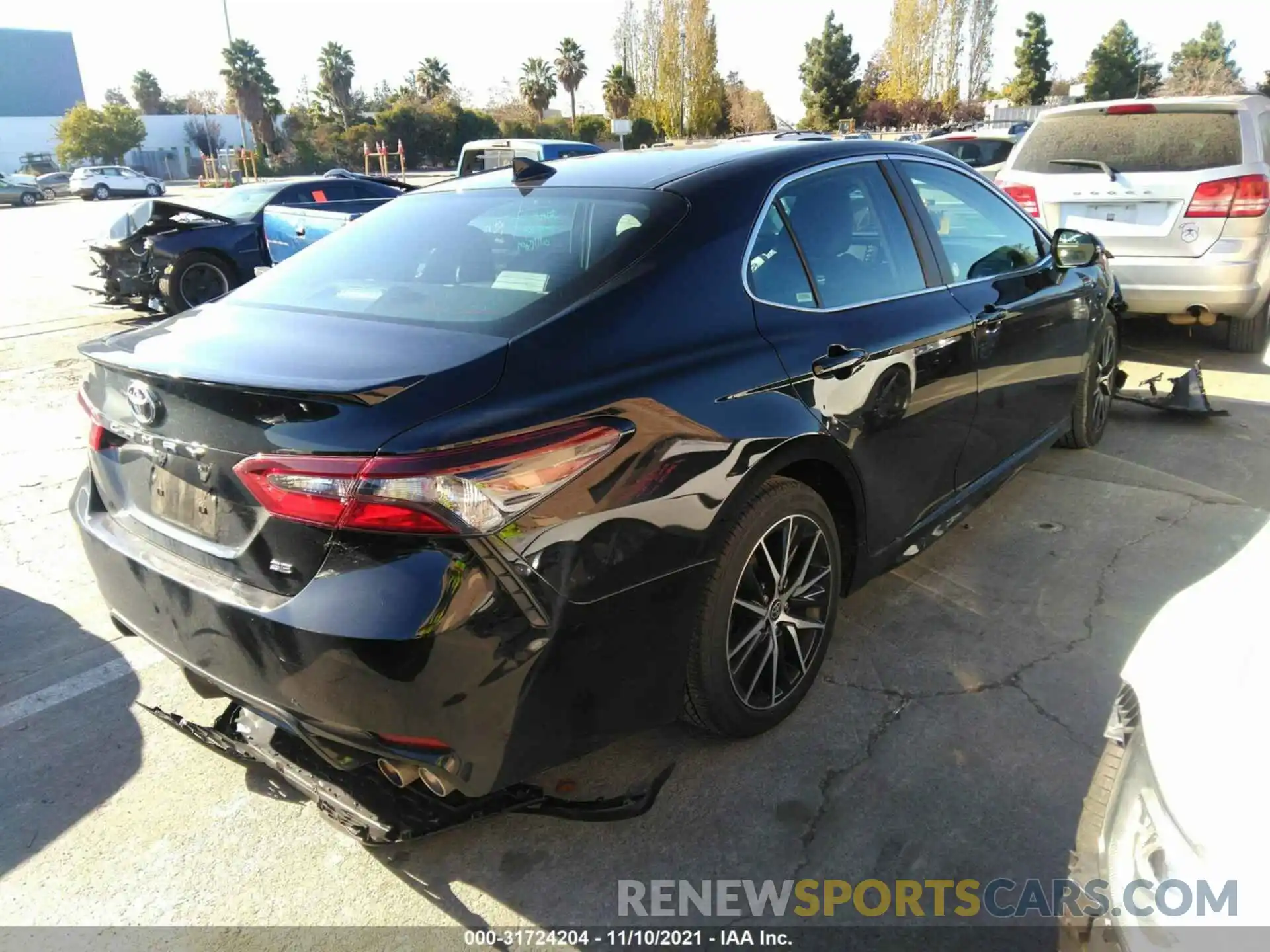 4 Photograph of a damaged car 4T1G11AK8MU467372 TOYOTA CAMRY 2021