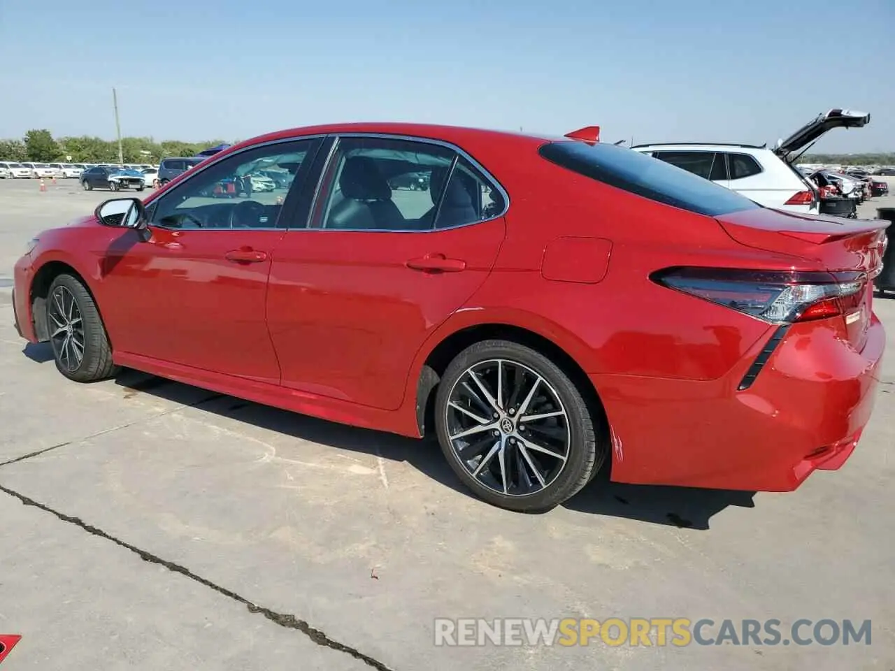2 Photograph of a damaged car 4T1G11AK8MU470658 TOYOTA CAMRY 2021