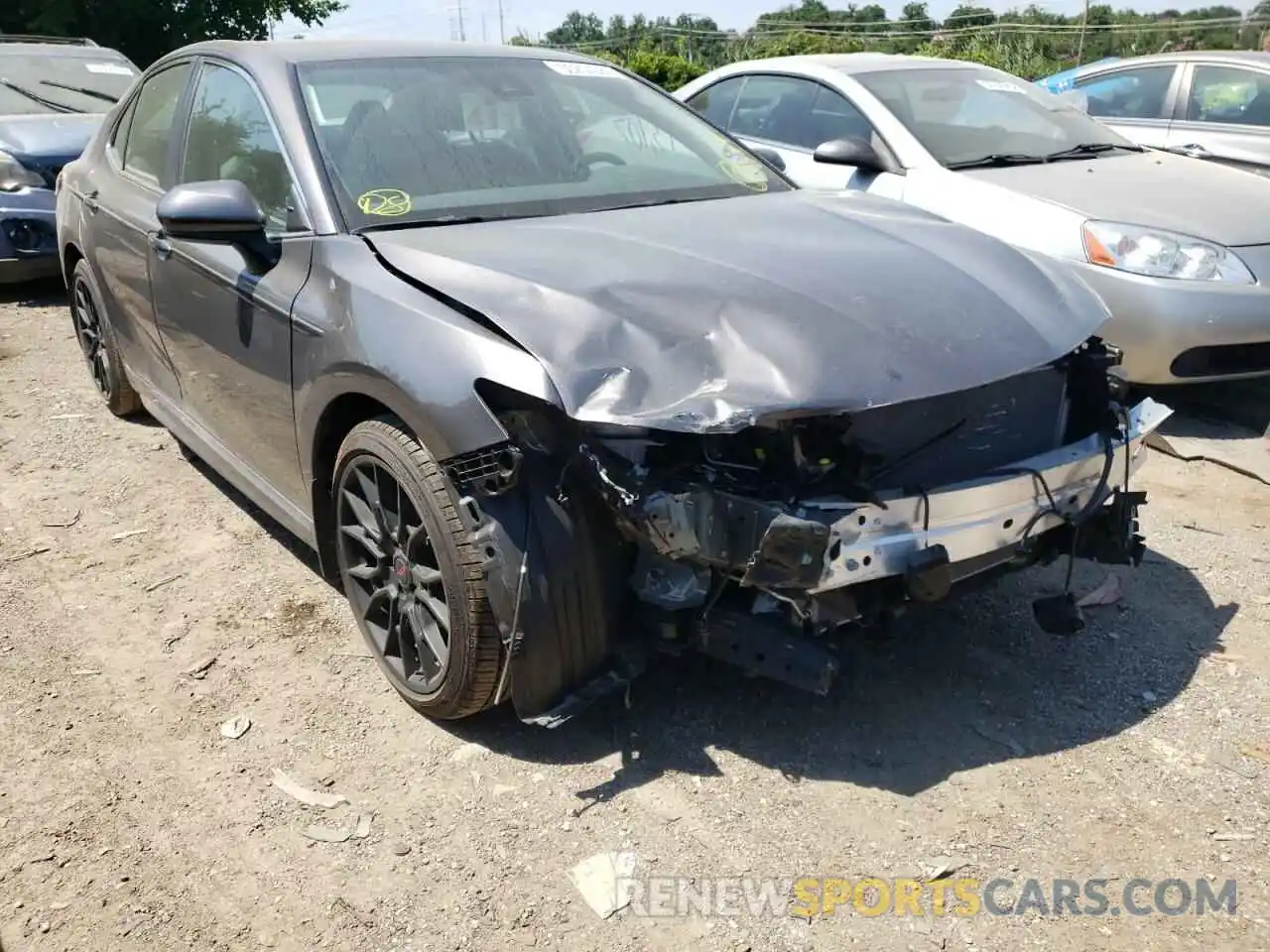 1 Photograph of a damaged car 4T1G11AK8MU472362 TOYOTA CAMRY 2021