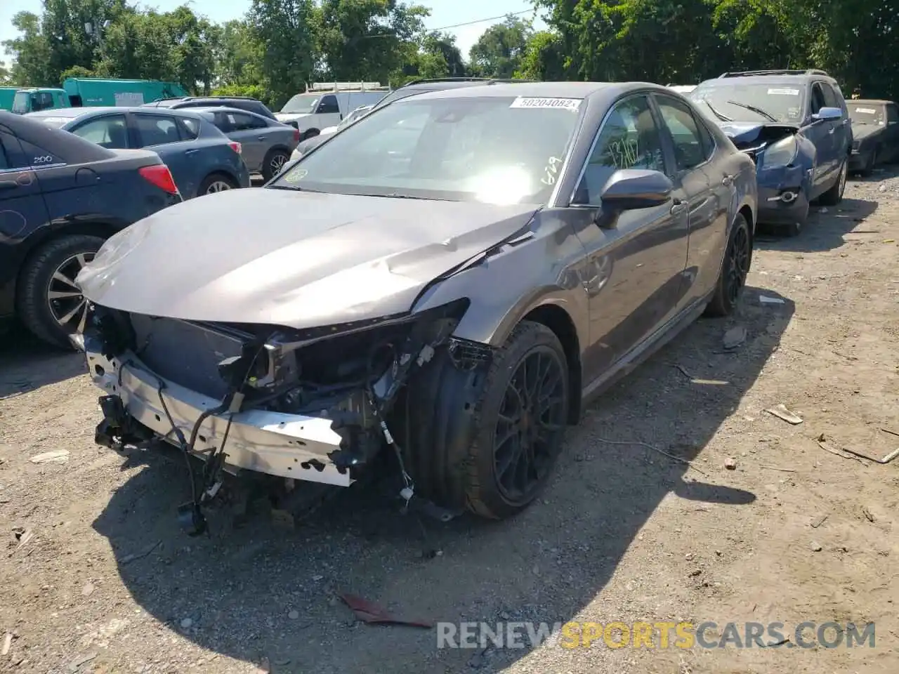 2 Photograph of a damaged car 4T1G11AK8MU472362 TOYOTA CAMRY 2021