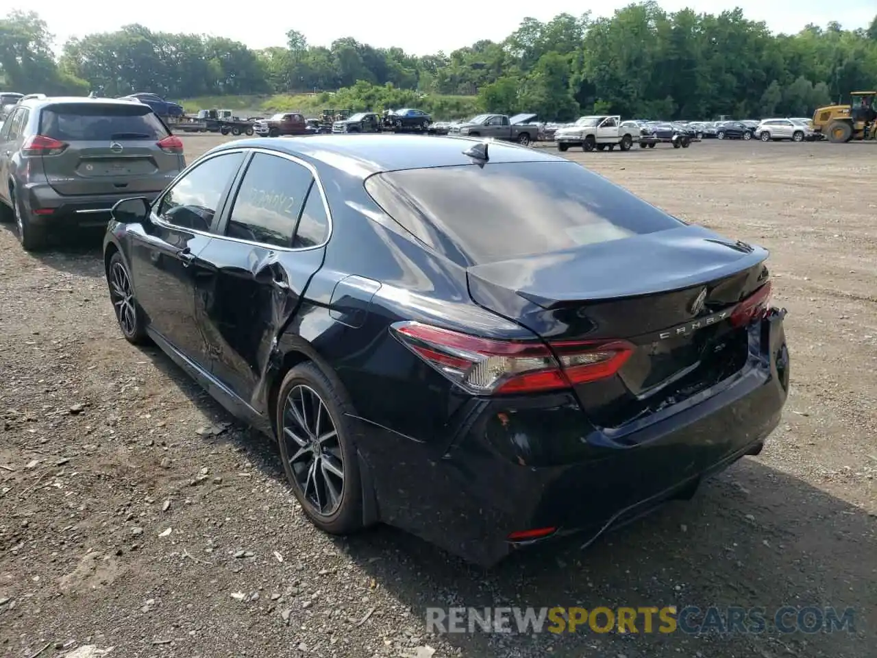 3 Photograph of a damaged car 4T1G11AK8MU493258 TOYOTA CAMRY 2021