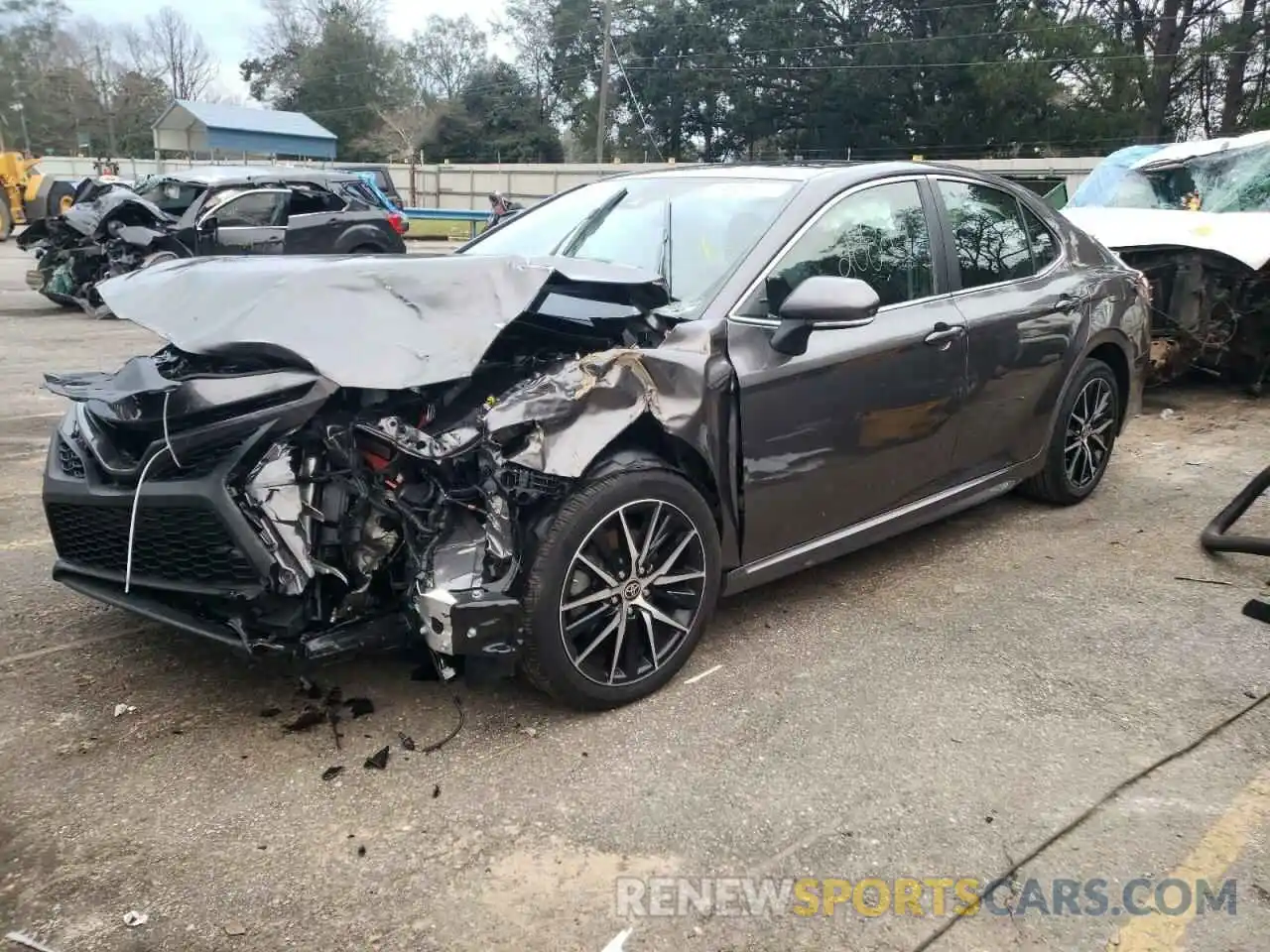 2 Photograph of a damaged car 4T1G11AK8MU515811 TOYOTA CAMRY 2021