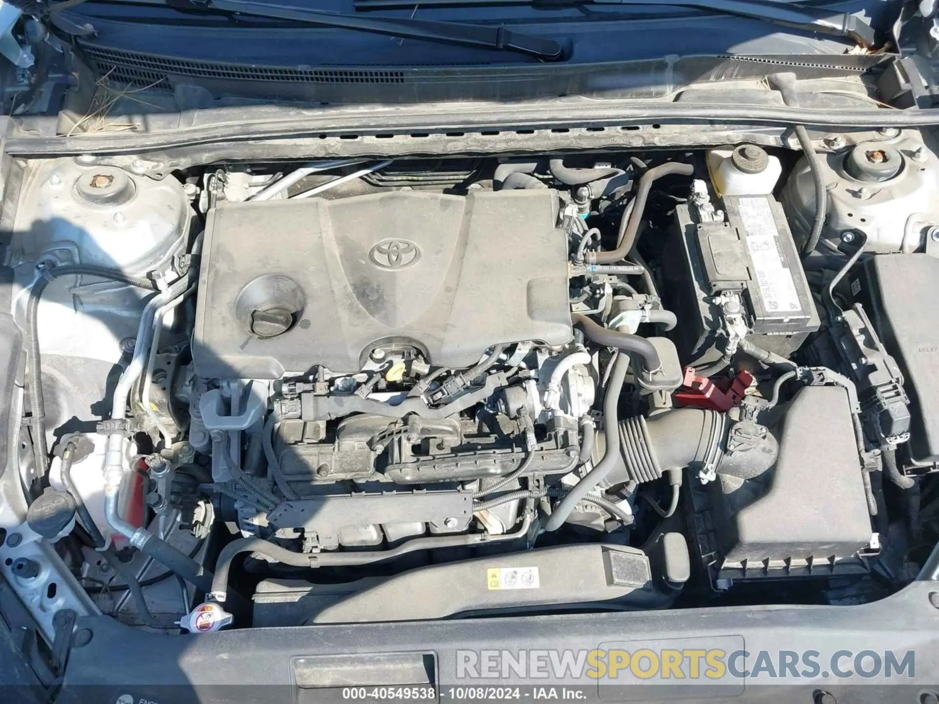 10 Photograph of a damaged car 4T1G11AK8MU519180 TOYOTA CAMRY 2021