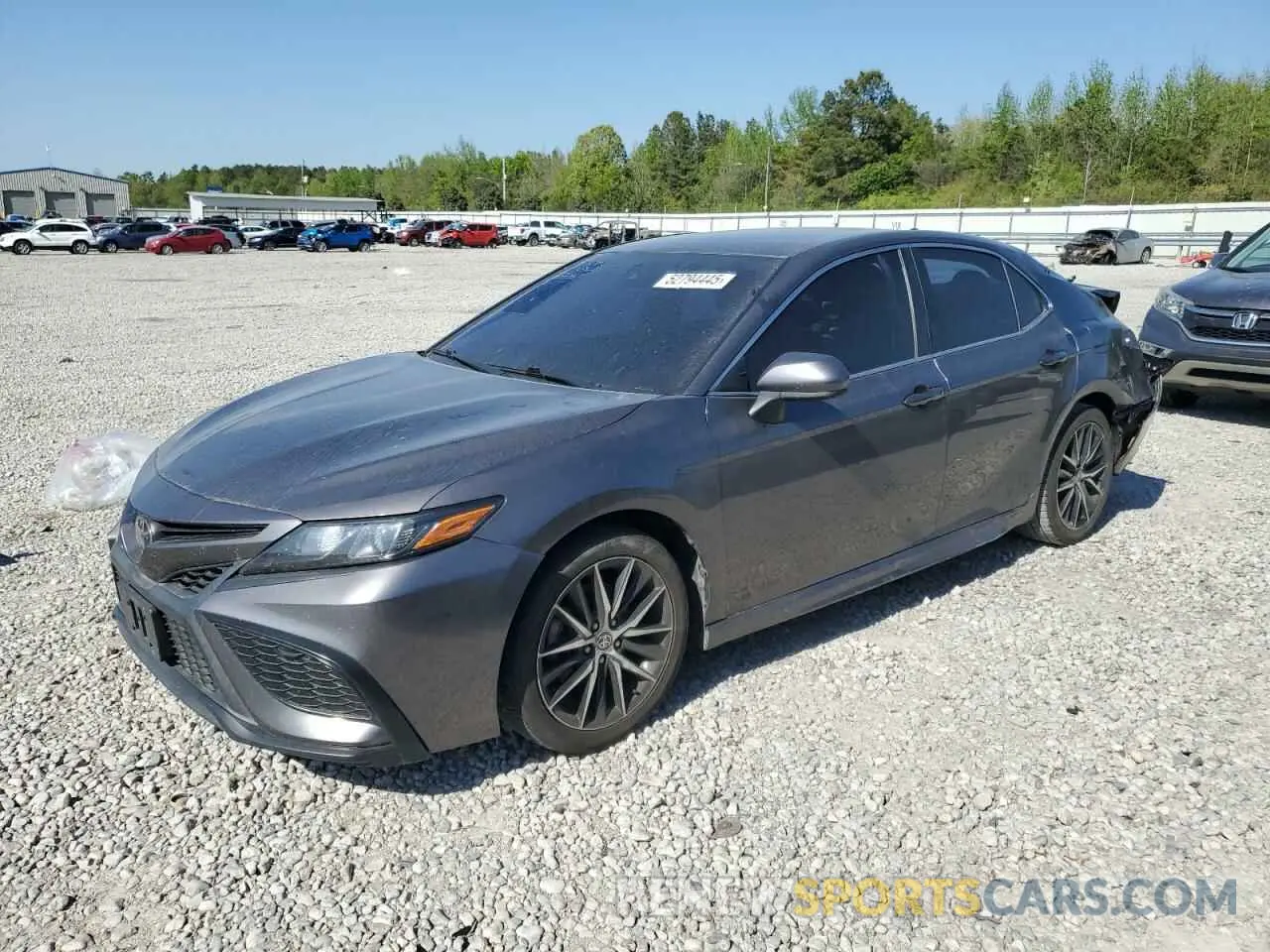 1 Photograph of a damaged car 4T1G11AK8MU519776 TOYOTA CAMRY 2021