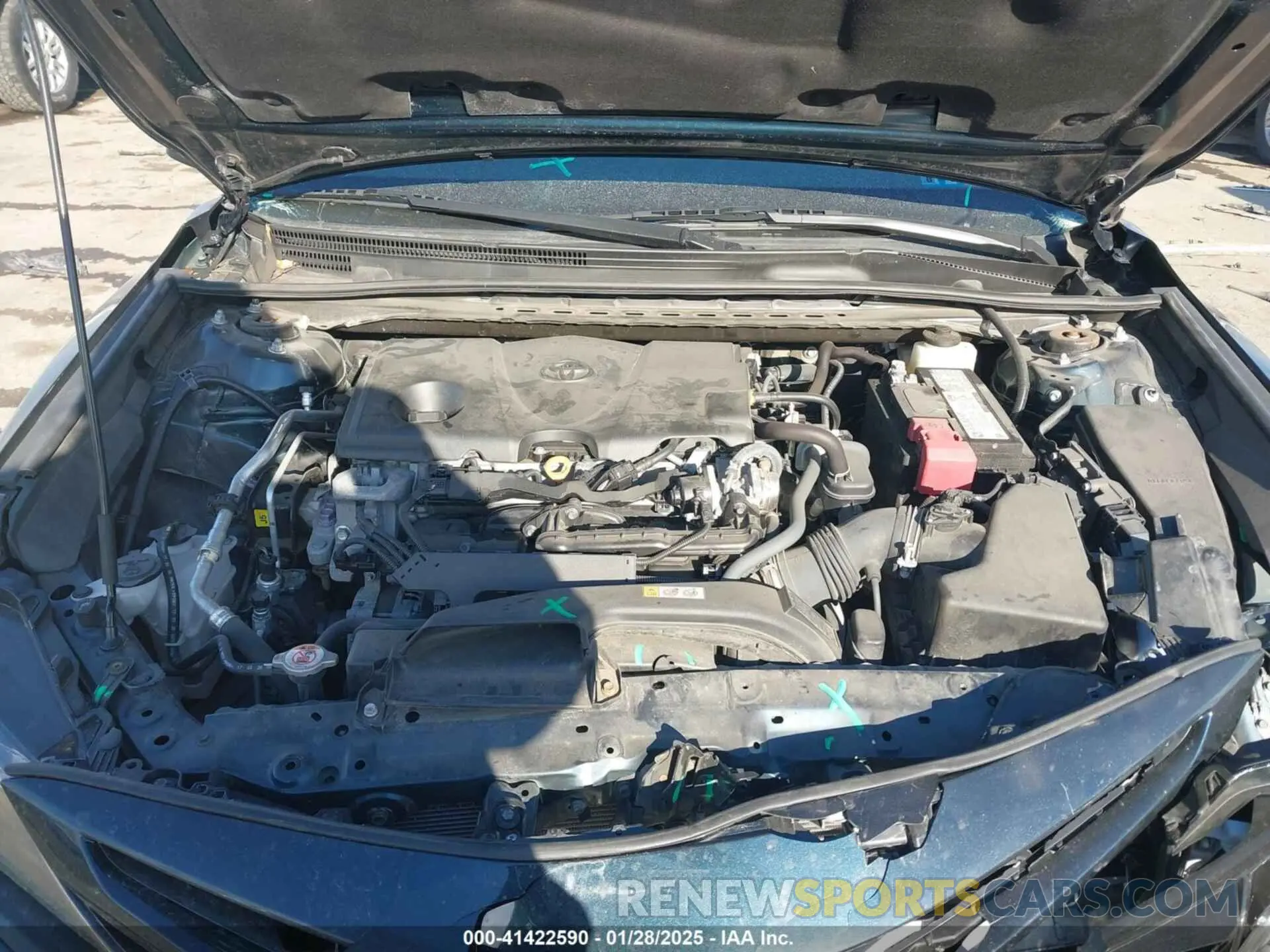 10 Photograph of a damaged car 4T1G11AK8MU527456 TOYOTA CAMRY 2021