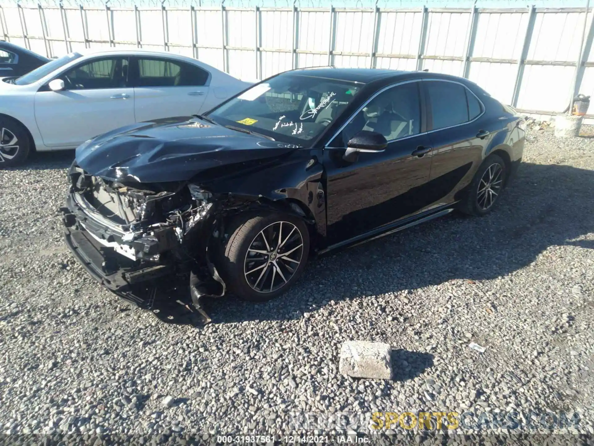 2 Photograph of a damaged car 4T1G11AK8MU539560 TOYOTA CAMRY 2021